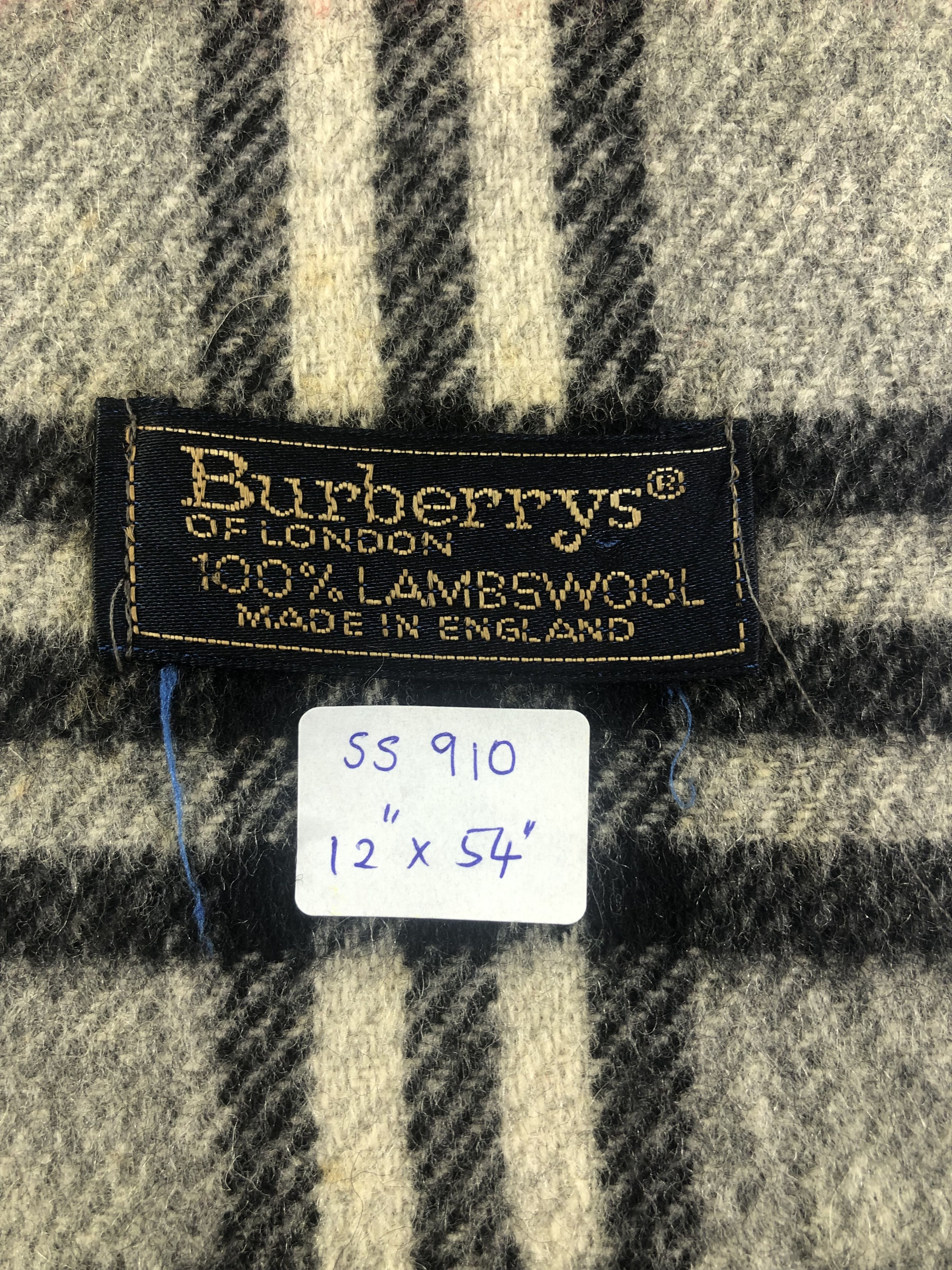 Burberry Burberry Lambswool Scarf / Muffler / Neckwear Size ONE SIZE - 3 Thumbnail