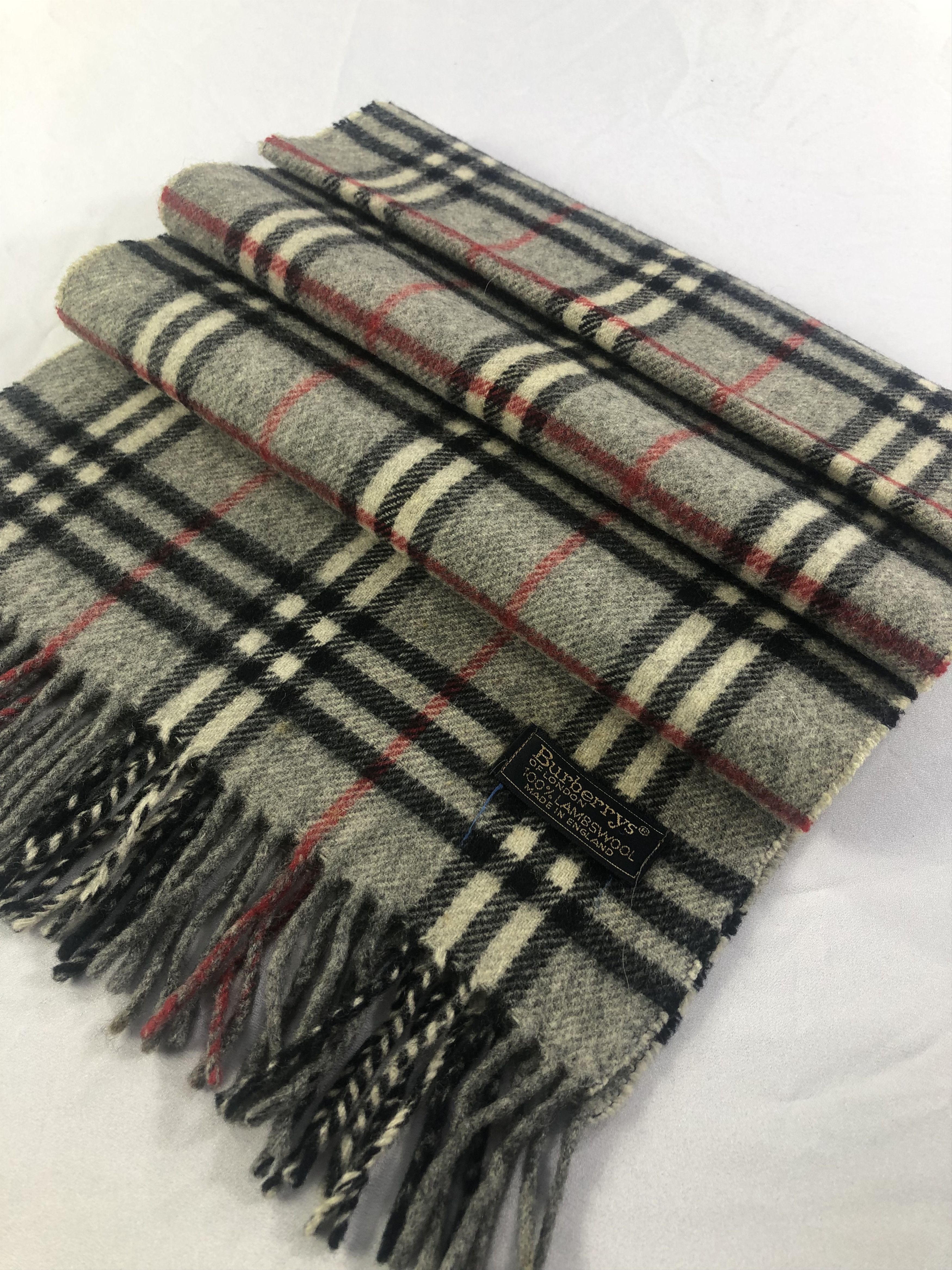 Burberry Burberry Lambswool Scarf / Muffler / Neckwear Size ONE SIZE - 2 Thumbnail