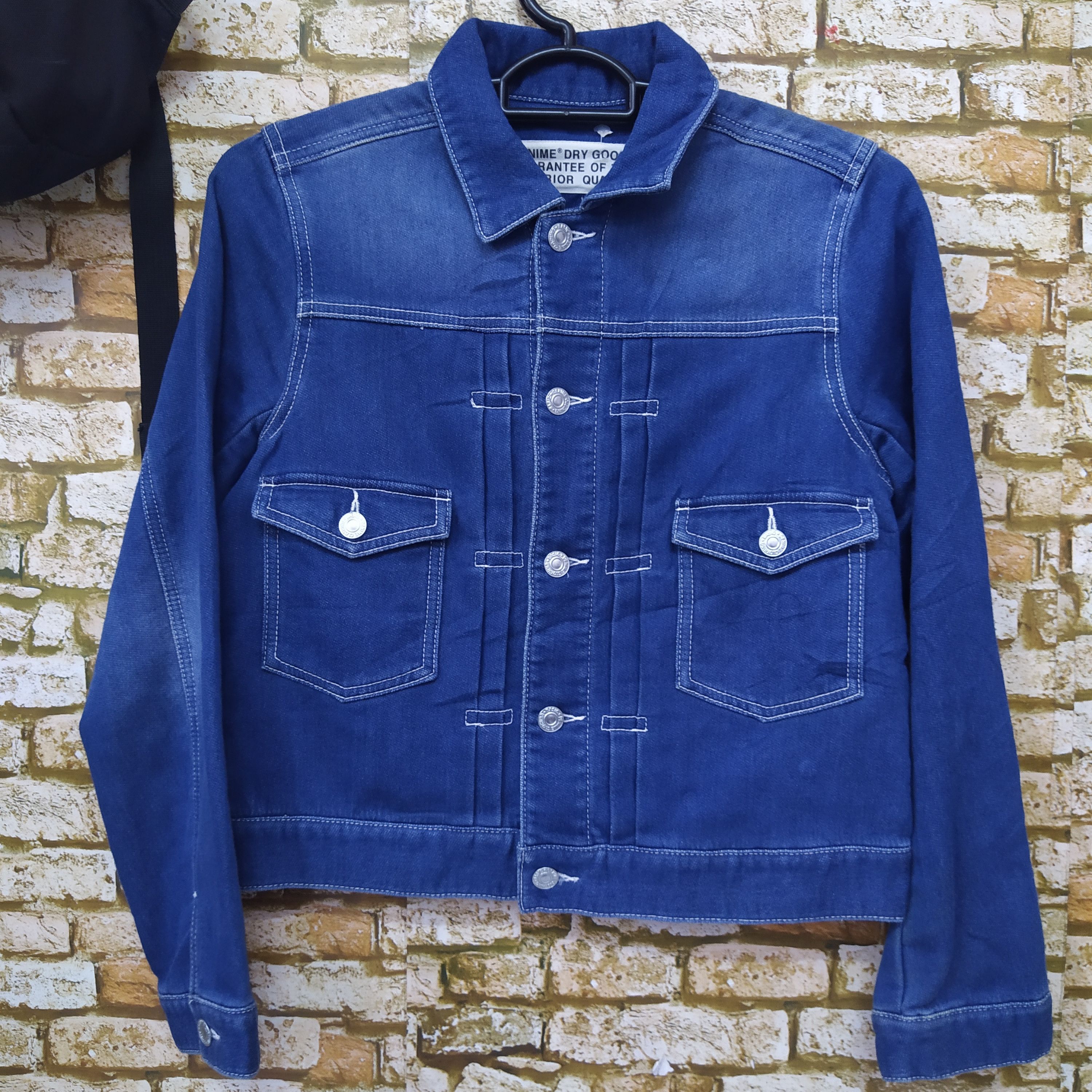 Denime DENIME JAPAN 507 DOUBLE POCET JACKET (D166) Size US S / EU 44-46 / 1 - 1 Thumbnail