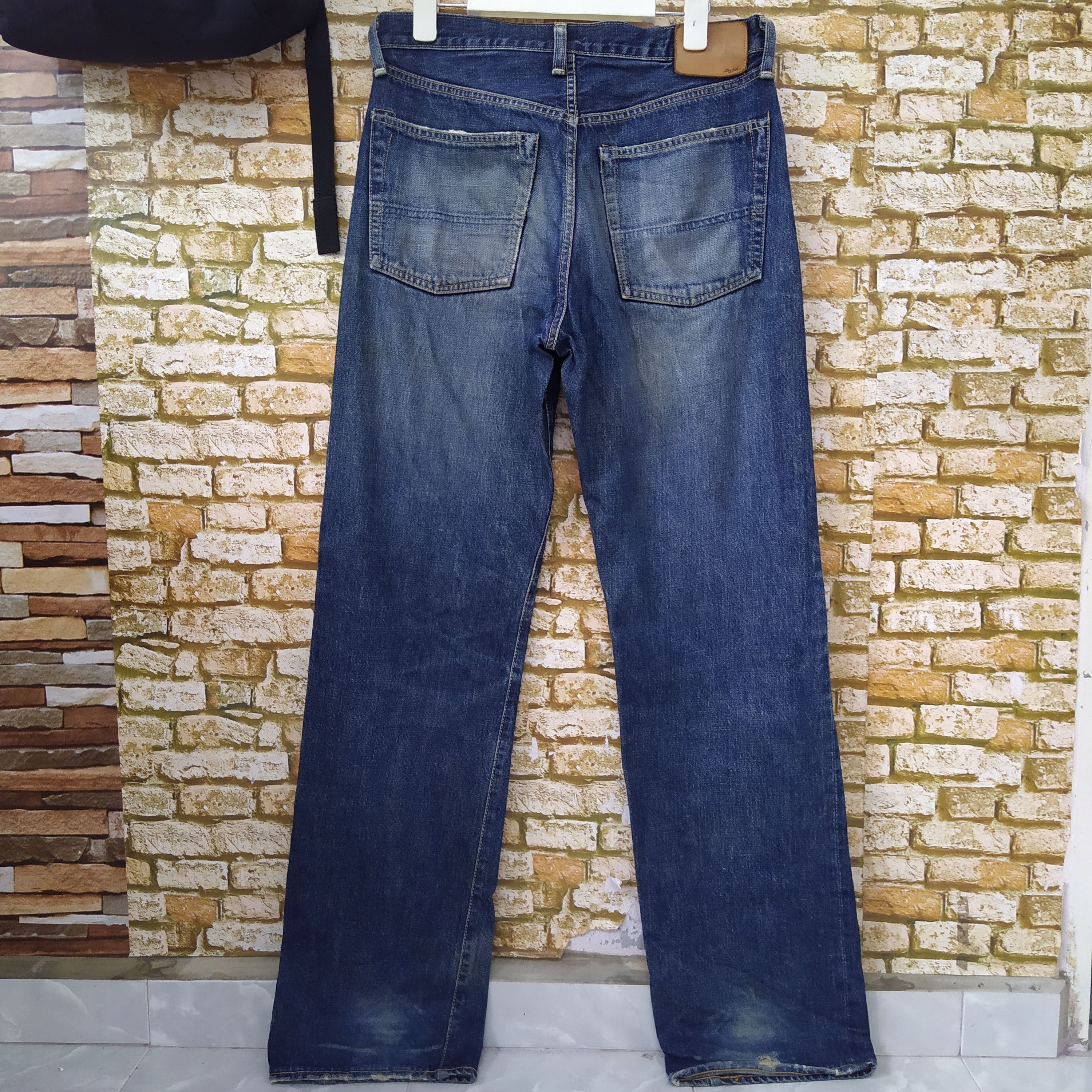 Big John VTG BIG JOHN DISTRESSED DENIM JAPAN (D194) Size US 30 / EU 46 - 1 Thumbnail