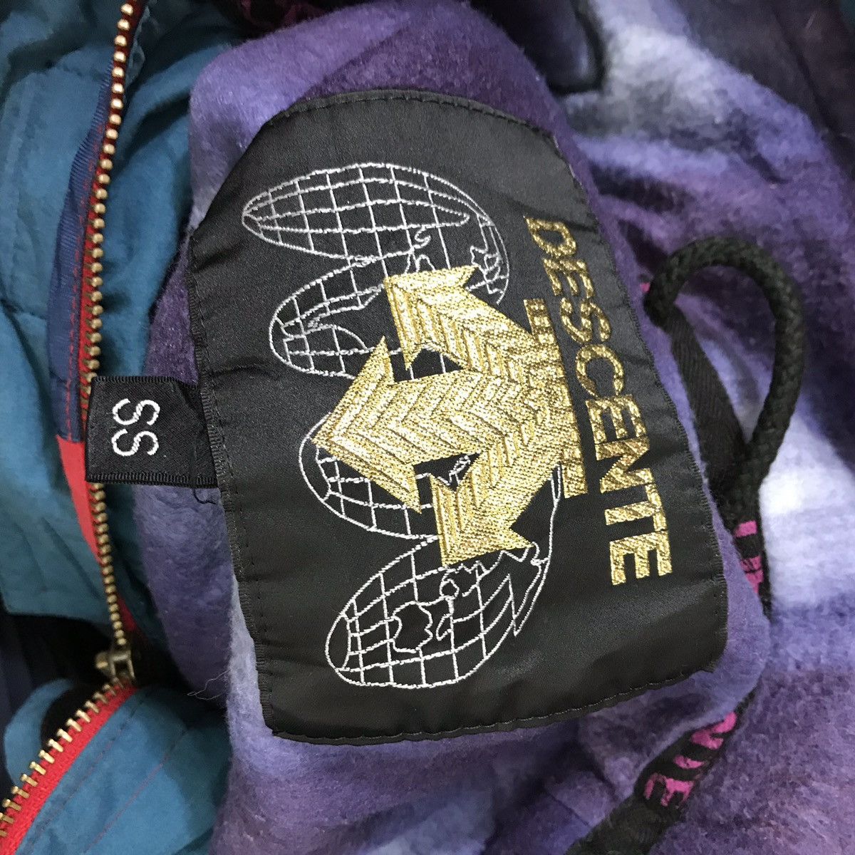 Descente Vintage Descente Multicolour Hooded Ski Jacket Size US XS / EU 42 / 0 - 7 Thumbnail