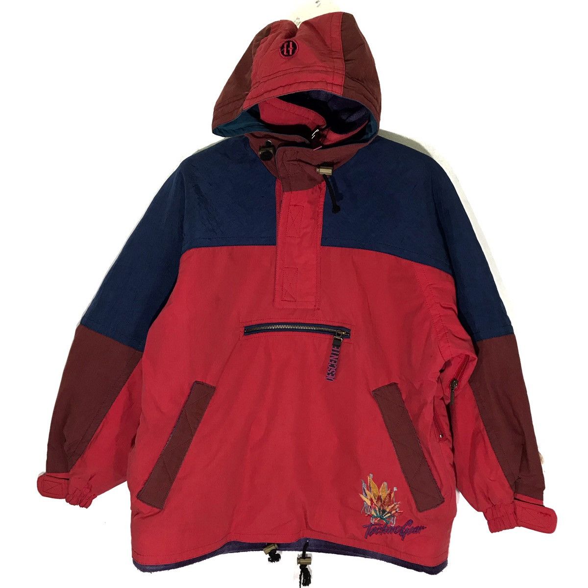 Descente Vintage Descente Multicolour Hooded Ski Jacket Size US XS / EU 42 / 0 - 3 Thumbnail
