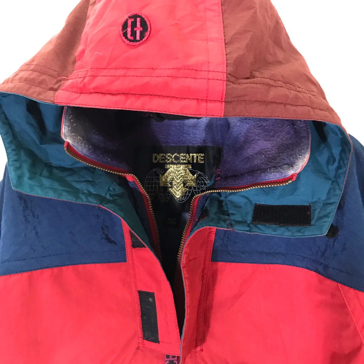 Descente Vintage Descente Multicolour Hooded Ski Jacket Size US XS / EU 42 / 0 - 2 Thumbnail