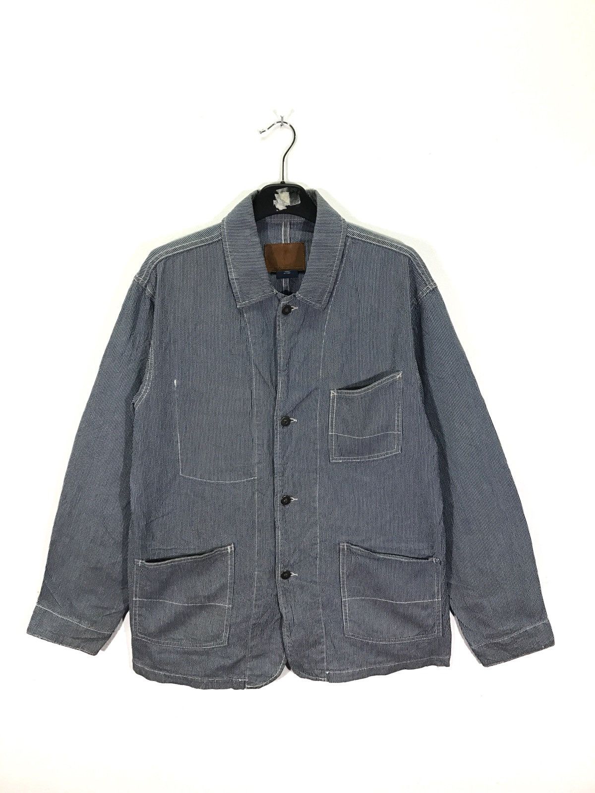 Gap Gap Jeans Workwear Hickory Jacket Size US L / EU 52-54 / 3 - 1 Thumbnail