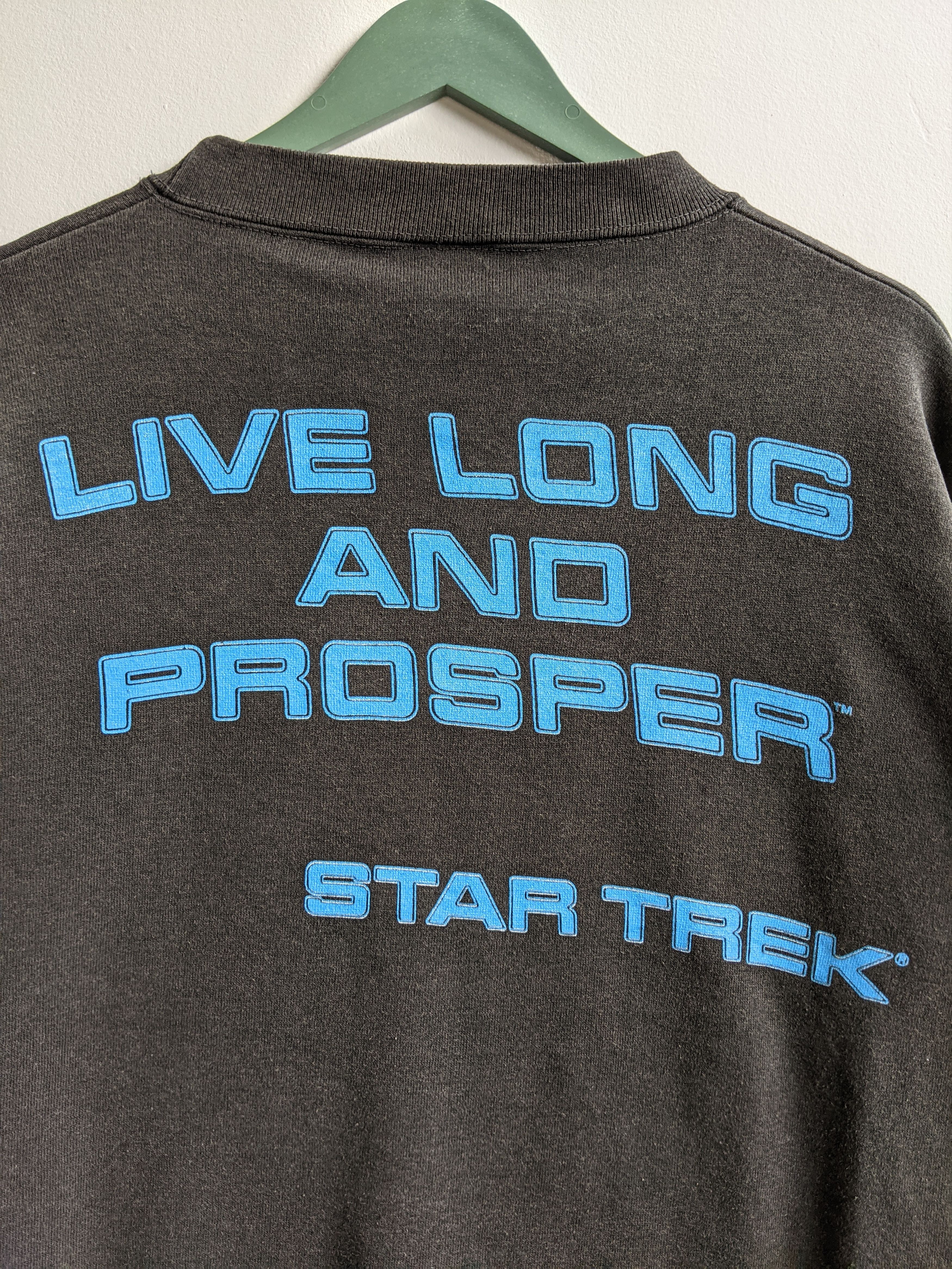Changes RARE‼️Vintage 1991 Star Trek Mr.Spock Print Sweatshirt. Size US XL / EU 56 / 4 - 5 Thumbnail
