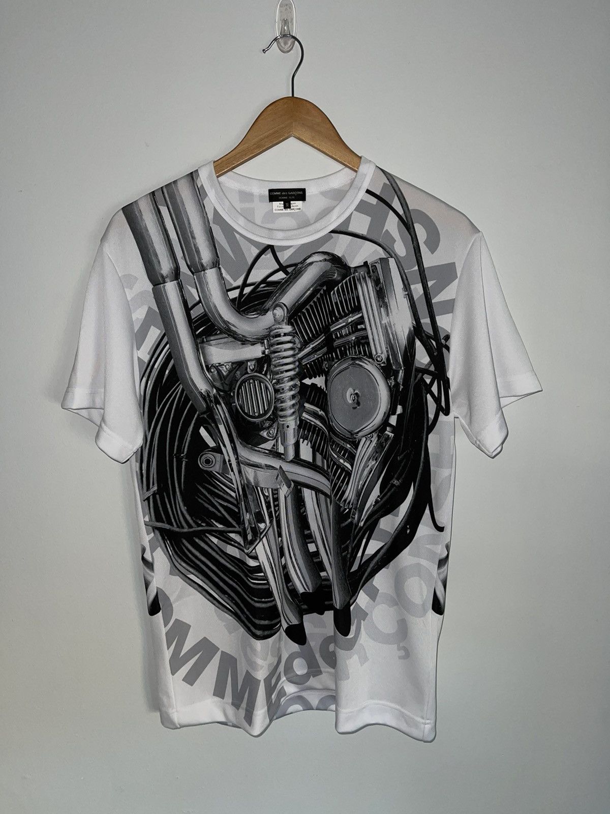Comme des garçons homme plus motor tee
