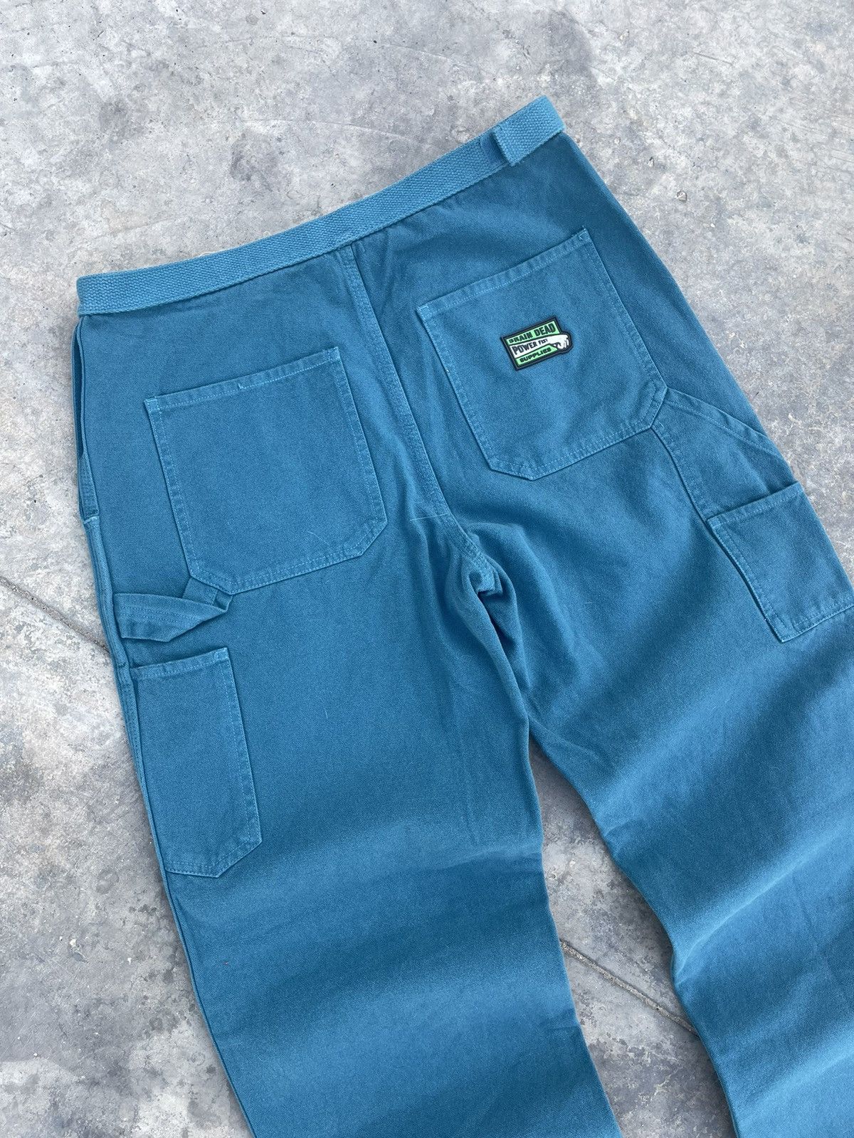 Brain Dead × Vintage Brain Dead carpenter pants blue Size US 34 / EU 50 - 2 Thumbnail