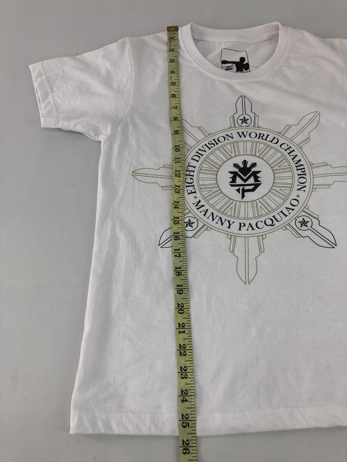 Vintage Manny Pacquiao Eight Division World Championship Tee Size US S / EU 44-46 / 1 - 6 Thumbnail