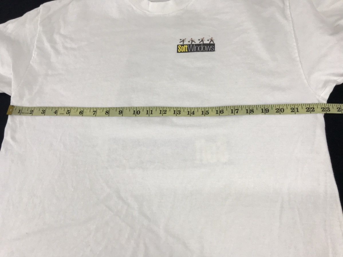 Microsoft × Vintage Vintage Run With It Soft Windows Insignia Solution Tee Size US XL / EU 56 / 4 - 8 Thumbnail