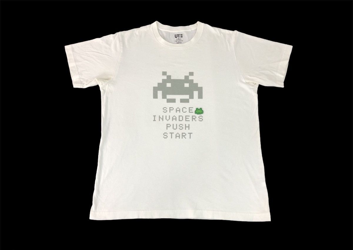Japanese Brand × The Game Space Invaders by Taito Japanese Arcade Game Tee Size US L / EU 52-54 / 3 - 1 Thumbnail