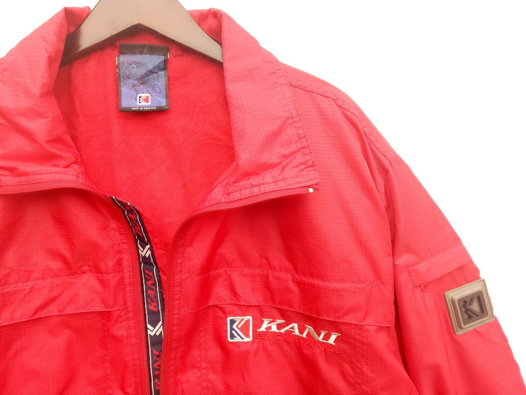 Karl Kani 💥KANI Windbreaker Casual hip hop Rap streetwear jacket Size US XL / EU 56 / 4 - 3 Thumbnail