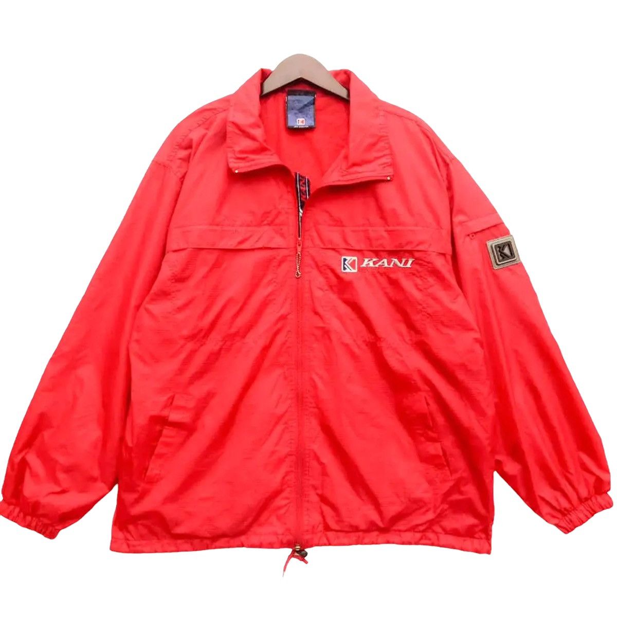 Karl Kani 💥KANI Windbreaker Casual hip hop Rap streetwear jacket Size US XL / EU 56 / 4 - 1 Thumbnail