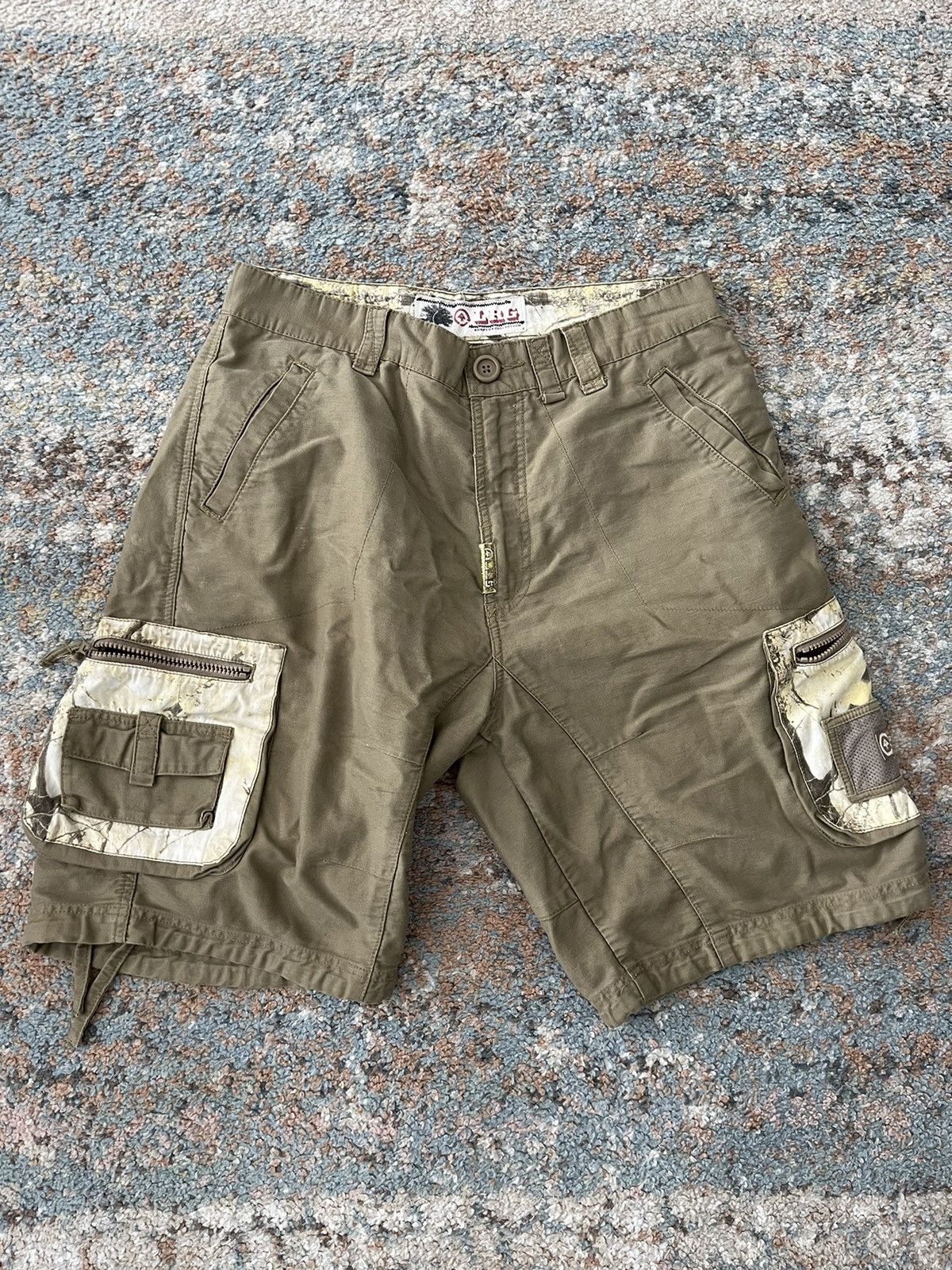 LRG Lifted Research Group Vintage LRG Cargo Shorts 32 Grailed