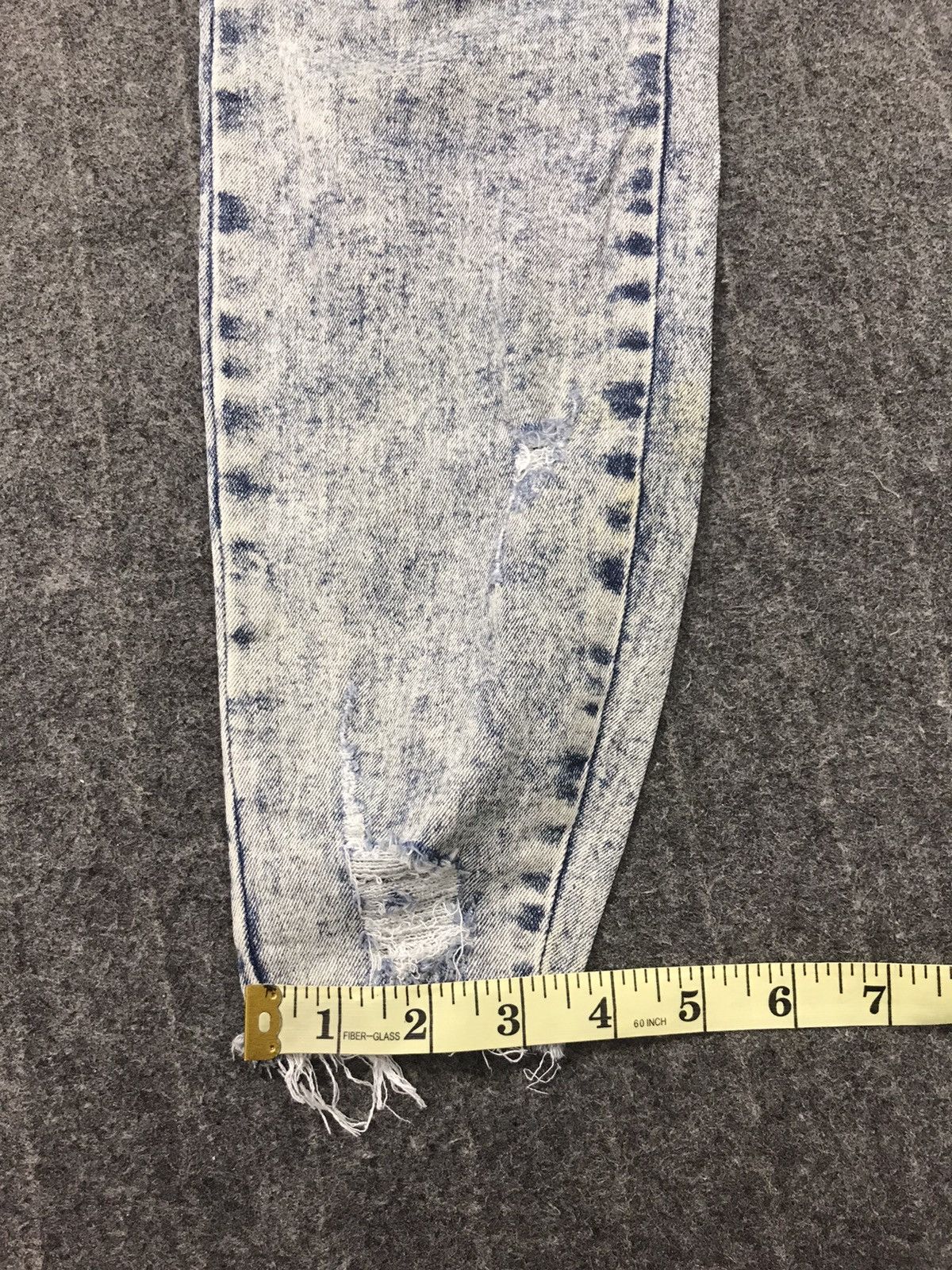 Japanese Brand Cotton On Denim Skinny Fit Cut Acid Wash Style Pants Size 26" / US 2 / IT 38 - 14 Thumbnail