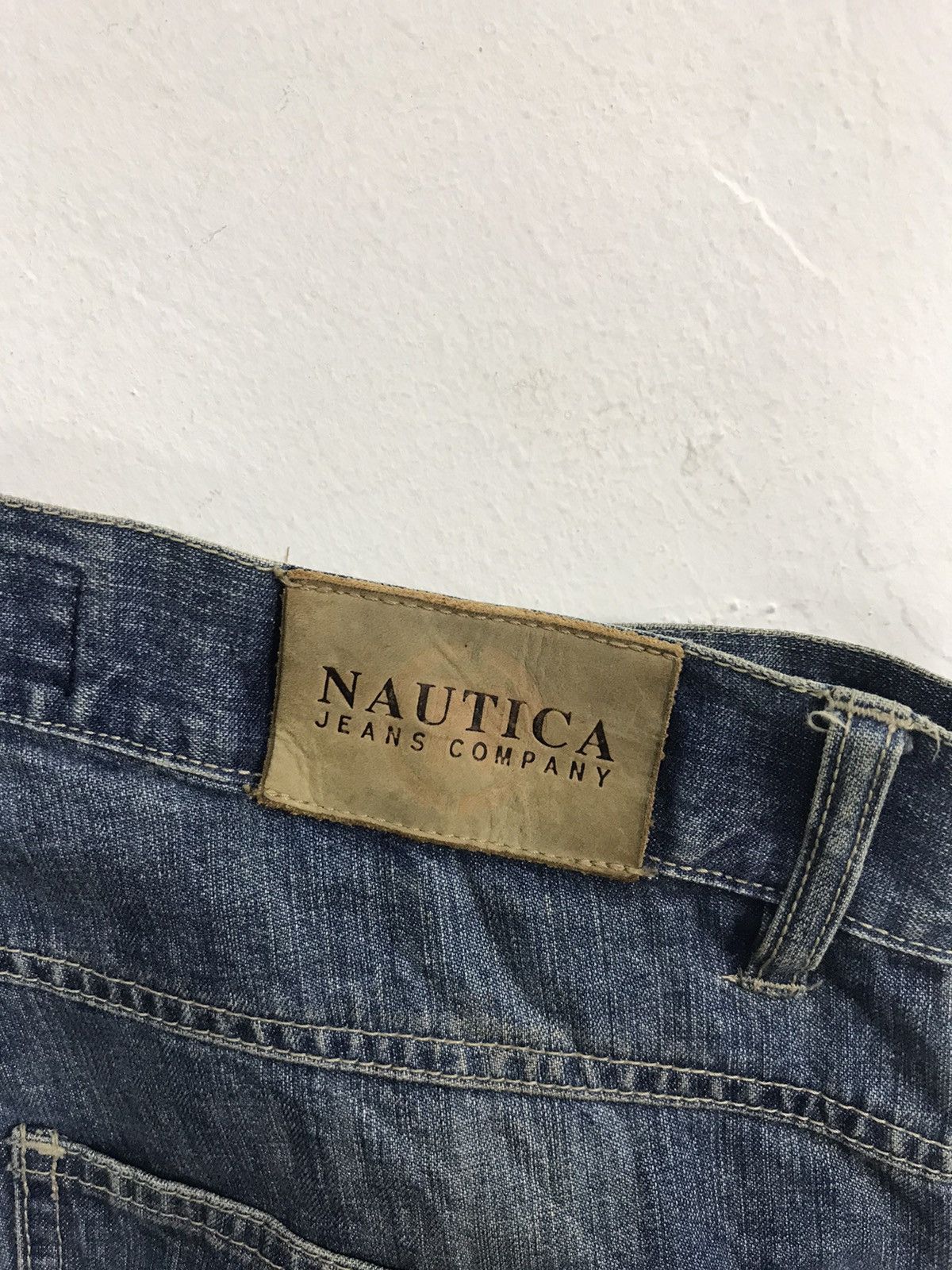 Nautica × Vintage Nautica Jeans Japanese Brand Straight Cut Pants Size 32 Size US 32 / EU 48 - 6 Thumbnail
