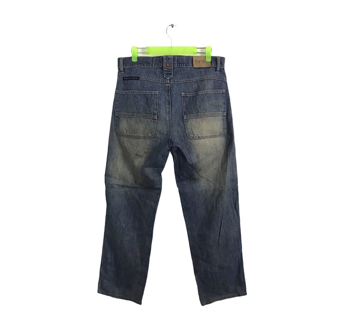 Nautica × Vintage Nautica Jeans Japanese Brand Straight Cut Pants Size 32 Size US 32 / EU 48 - 2 Thumbnail