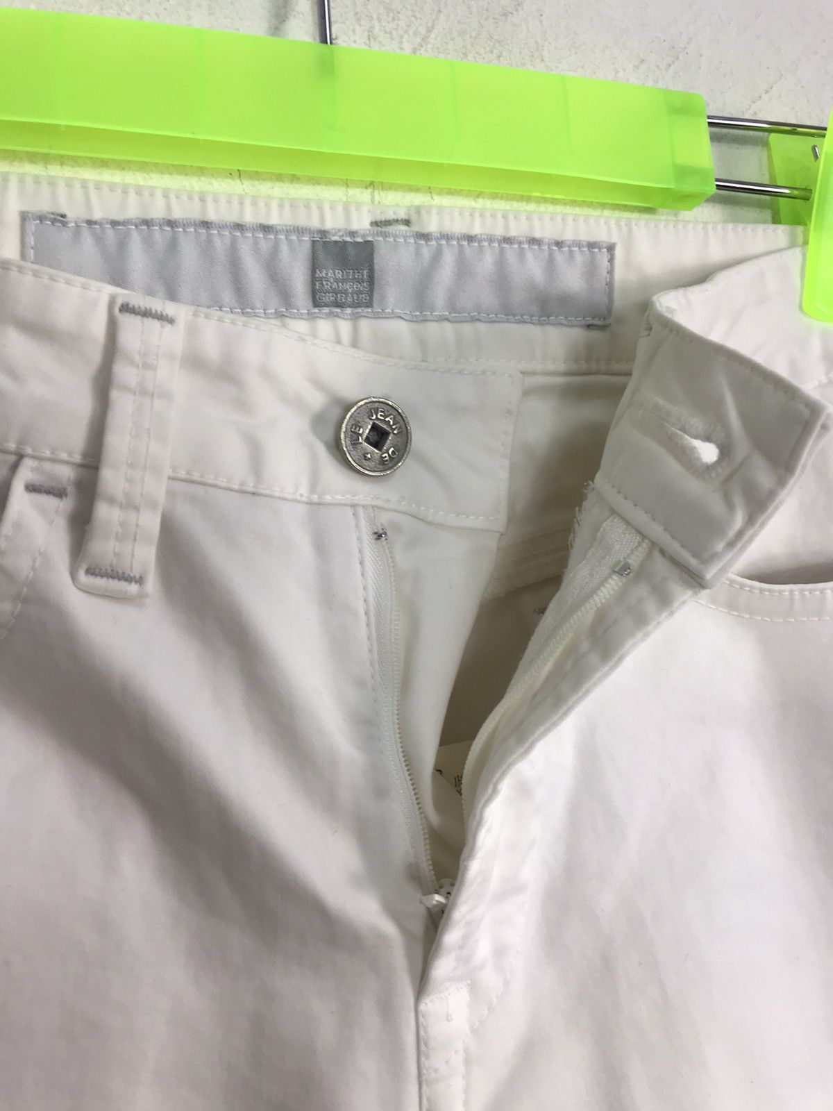Marithe + Francois Girbaud Marithe Francois Girgaud Straight Cut Style Pants Khakis Size 27" / US 4 / IT 40 - 4 Thumbnail
