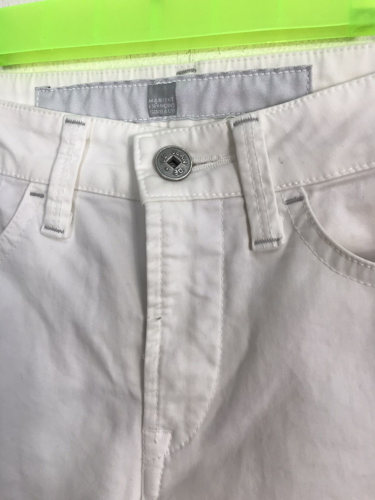 Marithe + Francois Girbaud Marithe Francois Girgaud Straight Cut Style Pants Khakis Size 27" / US 4 / IT 40 - 3 Thumbnail