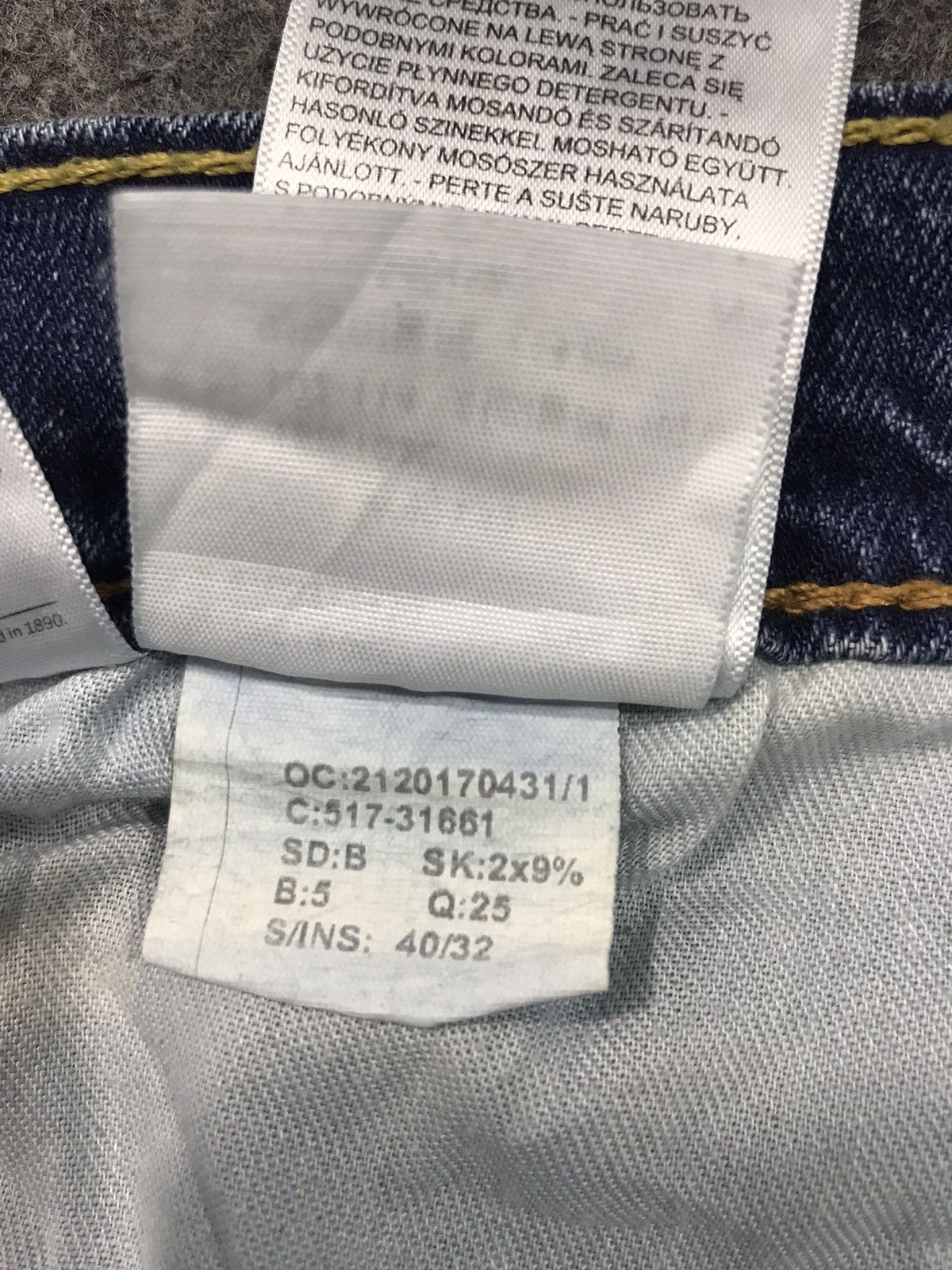 Levi's Levi’s Strauss & Co Lot 514 Regular Fits Pants Size 40 X 32 Size US 40 / EU 56 - 10 Thumbnail