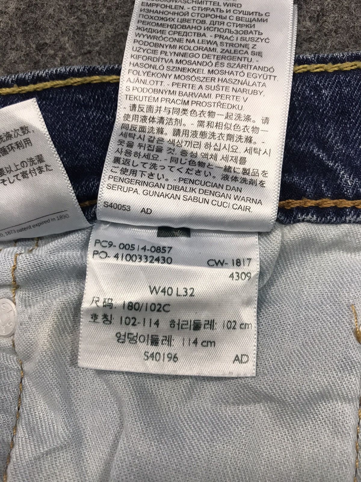 Levi's Levi’s Strauss & Co Lot 514 Regular Fits Pants Size 40 X 32 Size US 40 / EU 56 - 9 Thumbnail
