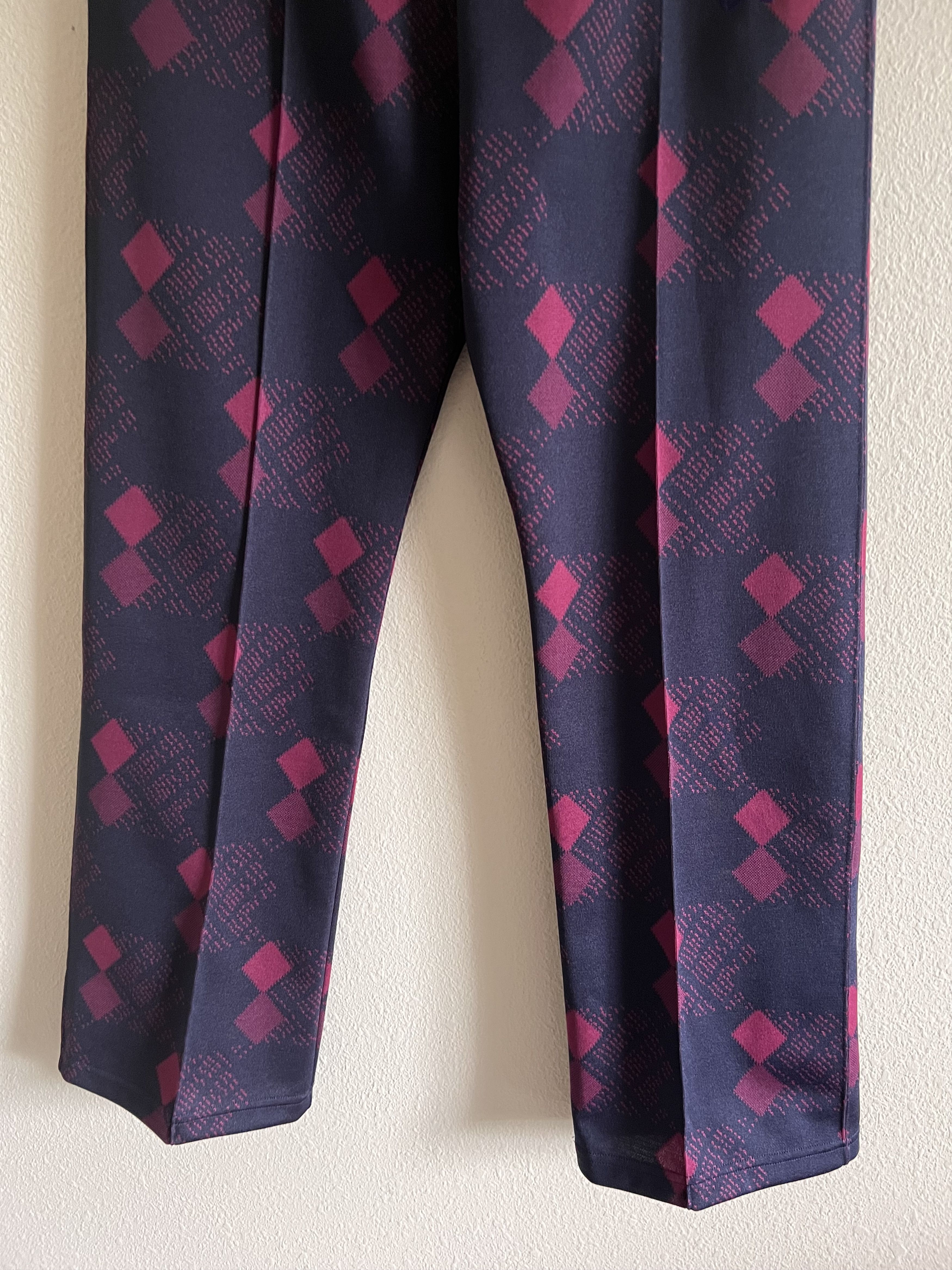 Needles Needles Poly Track Pants in Jacquard Navy Size US 32 / EU 48 - 3 Thumbnail
