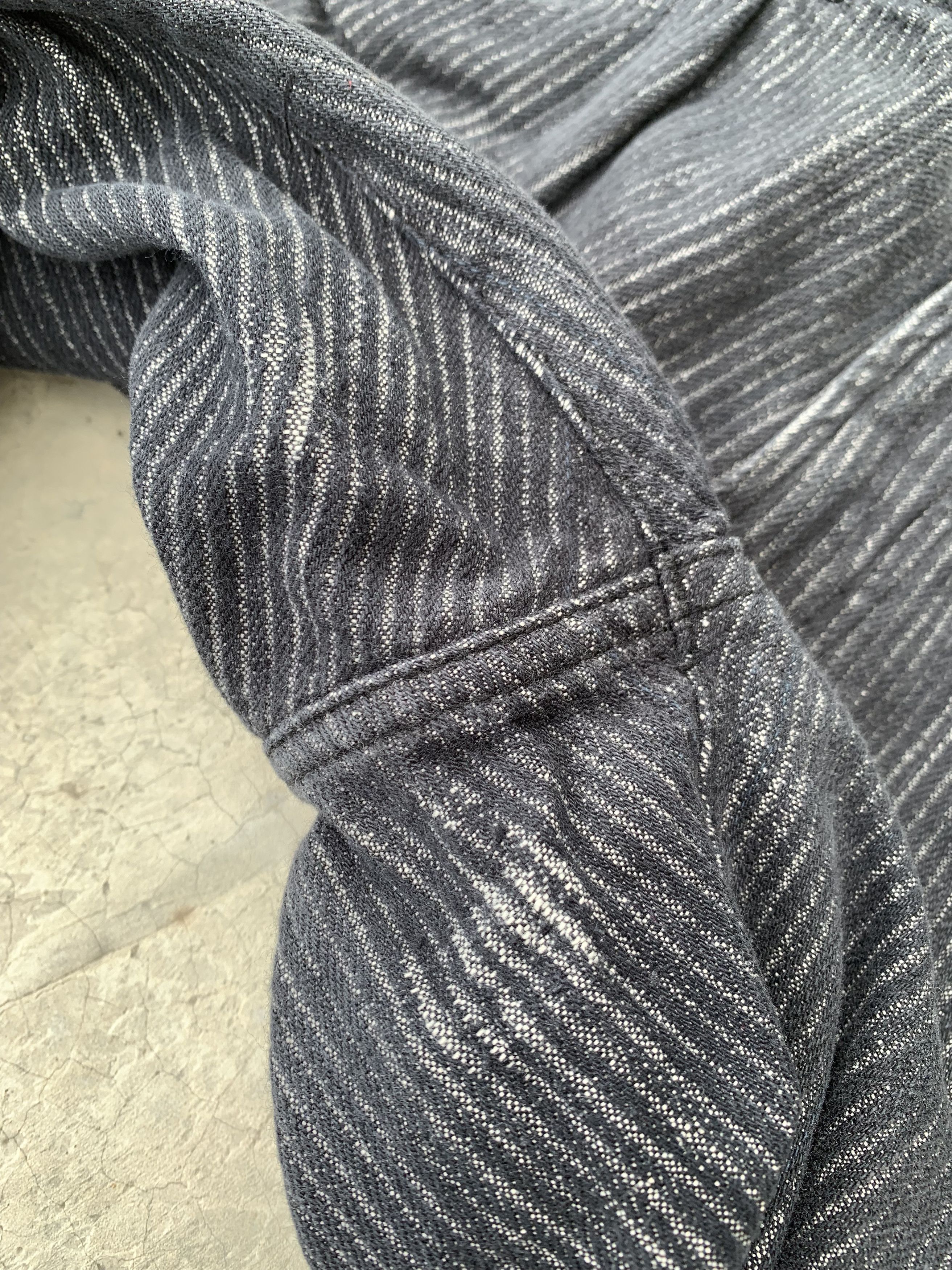 Global Work Vintage Global Work Hickory Stripe Pants Size US 33 - 8 Thumbnail