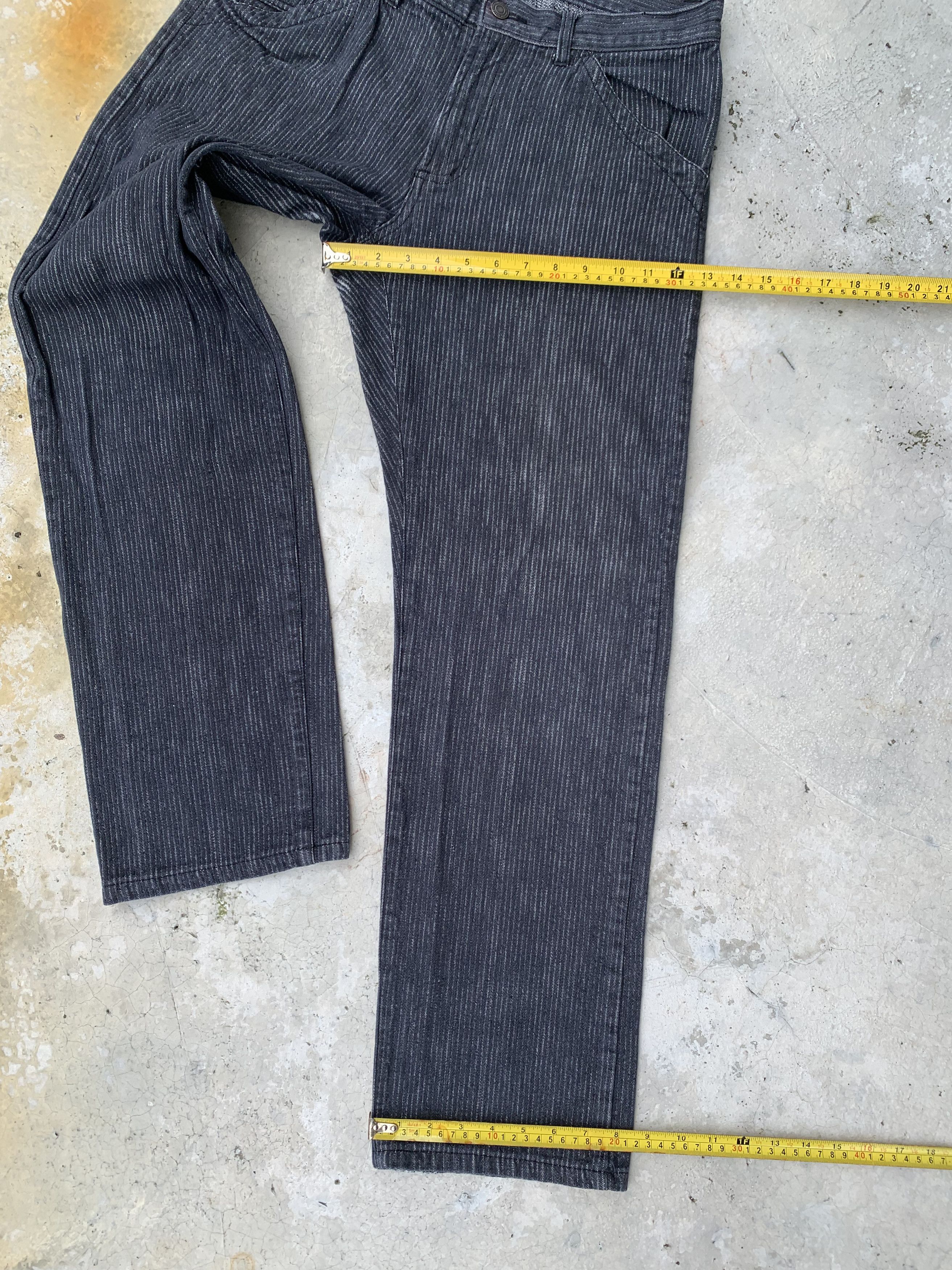 Global Work Vintage Global Work Hickory Stripe Pants Size US 33 - 7 Thumbnail