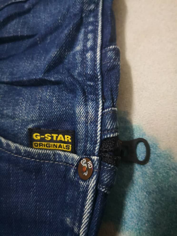 G-Star G STAR RAW DENIM JEANS Size US 33 - 10 Thumbnail