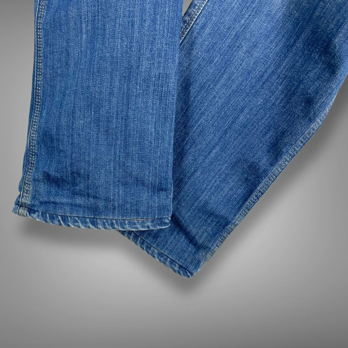 Acne Studios Acne Raw Blue Light Denim Jeans Y2K Size US 31 - 4 Thumbnail