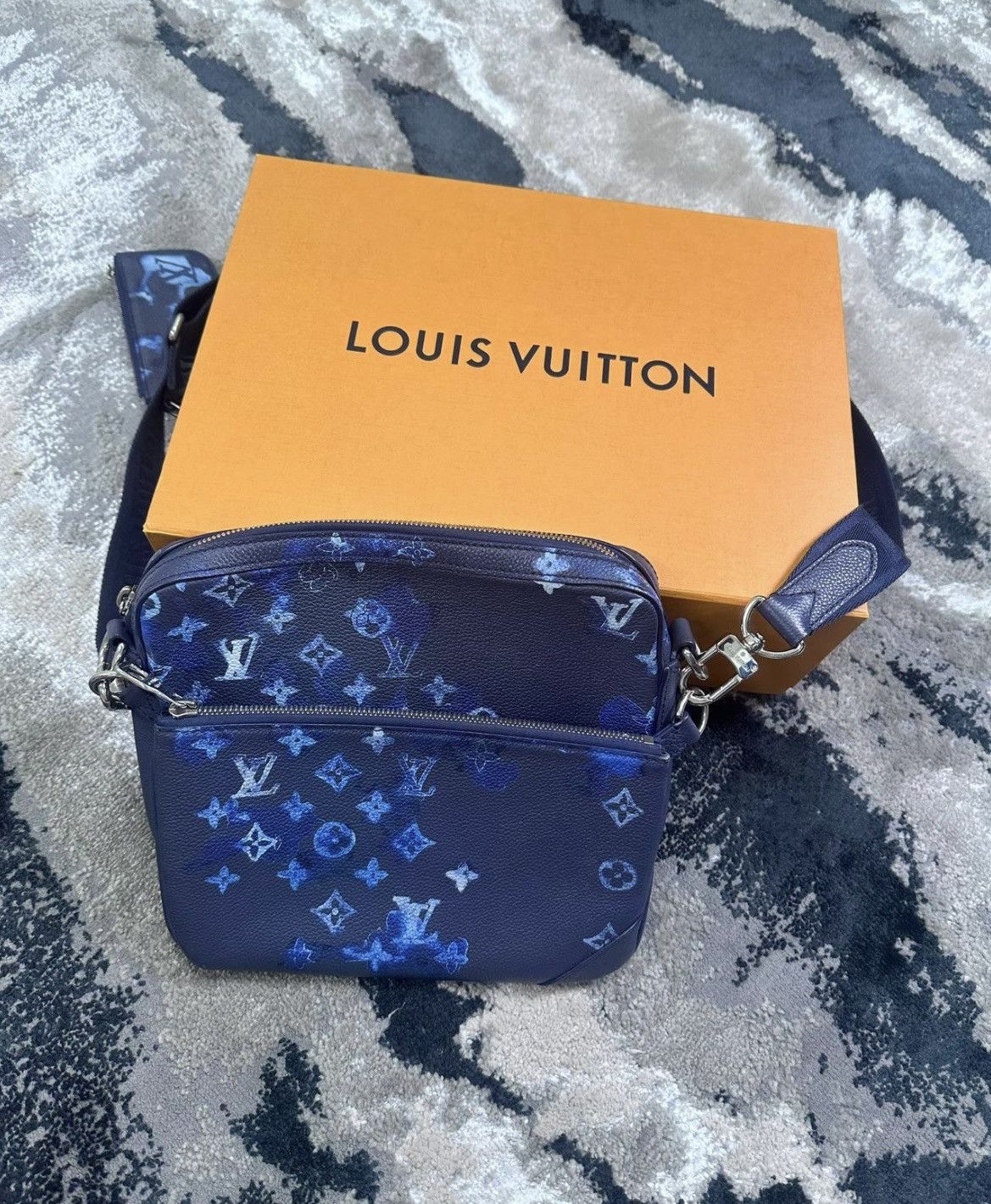 Louis Vuitton Horizon 55 Monogram Watercolor - Mens