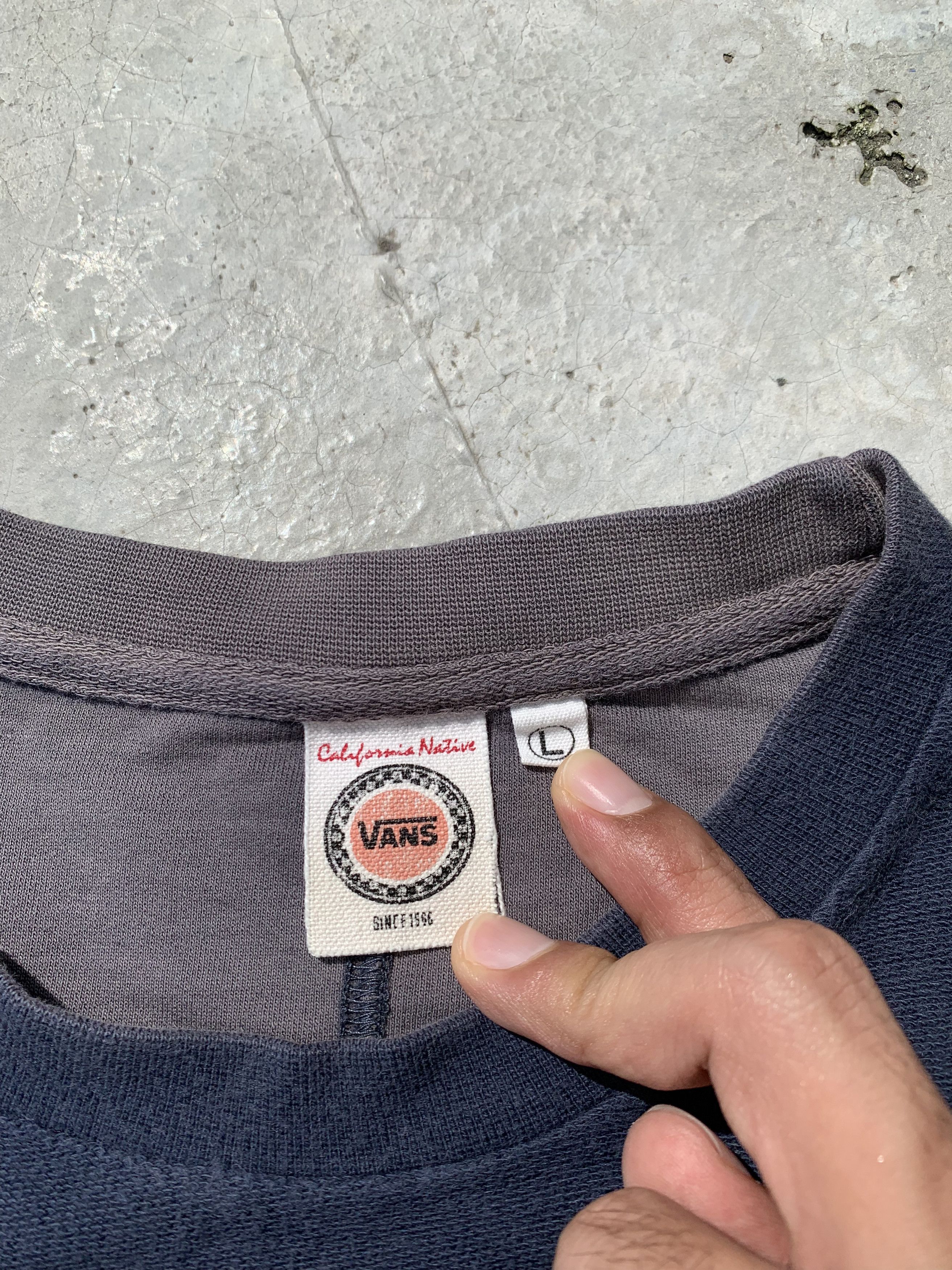 Vans Vintage Vans Skateboards California Native LS Tshirt Size US M / EU 48-50 / 2 - 6 Thumbnail