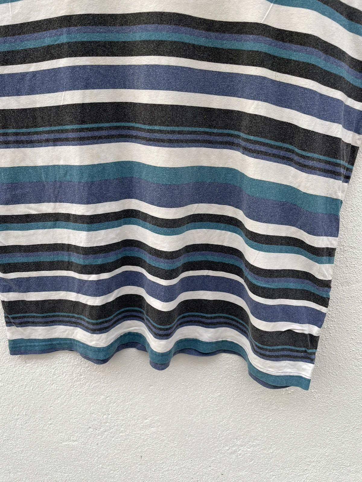 UNIONBAY Vintage Union Bay Striped T Shirt Made Usa Size US XL / EU 56 / 4 - 3 Thumbnail