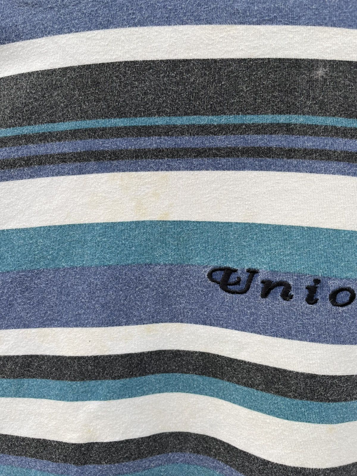 UNIONBAY Vintage Union Bay Striped T Shirt Made Usa Size US XL / EU 56 / 4 - 4 Thumbnail