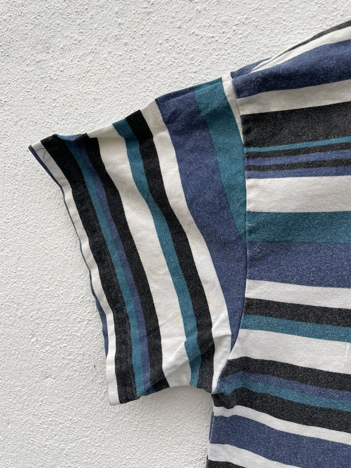 UNIONBAY Vintage Union Bay Striped T Shirt Made Usa Size US XL / EU 56 / 4 - 5 Thumbnail