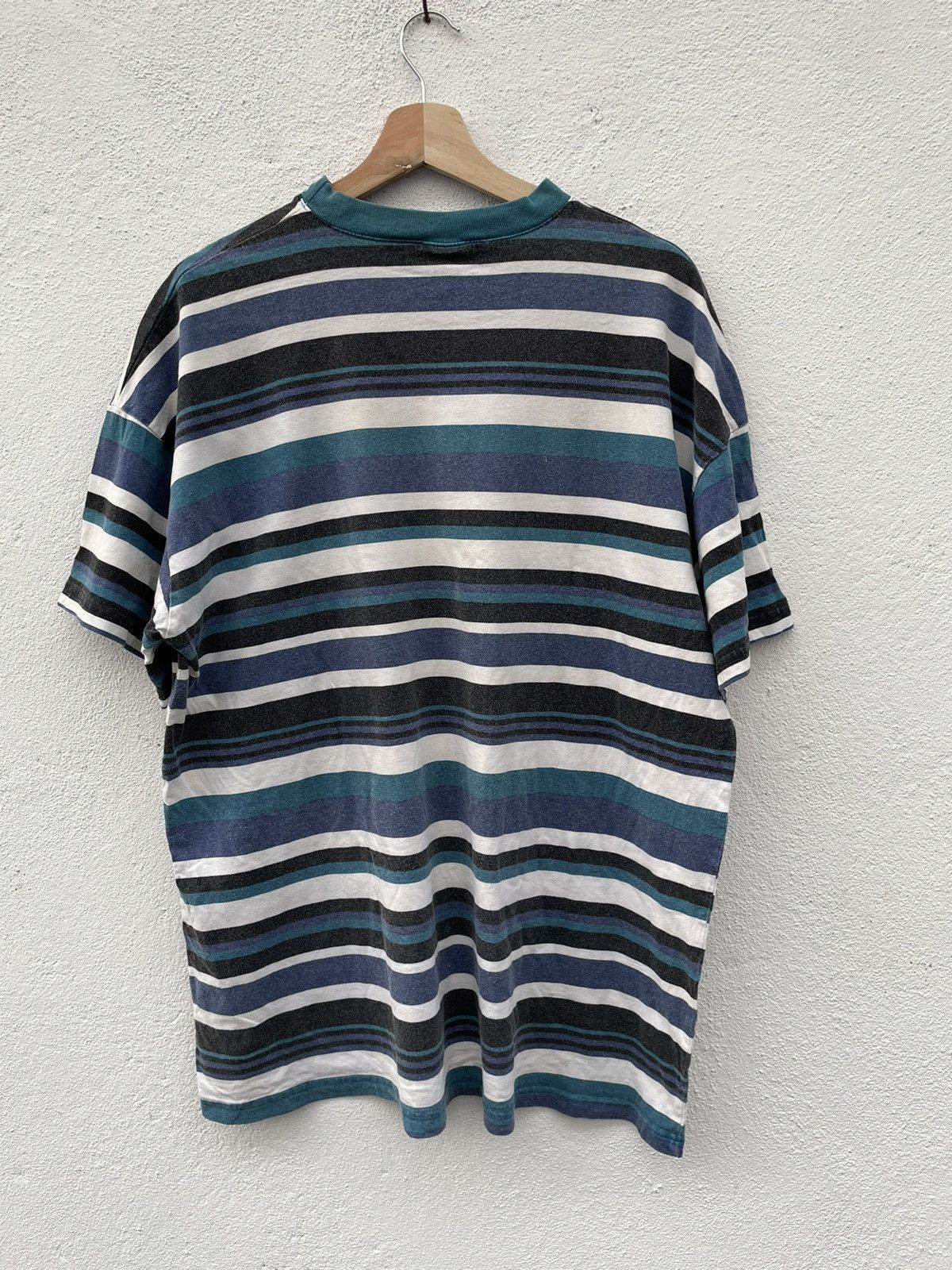 UNIONBAY Vintage Union Bay Striped T Shirt Made Usa Size US XL / EU 56 / 4 - 7 Thumbnail