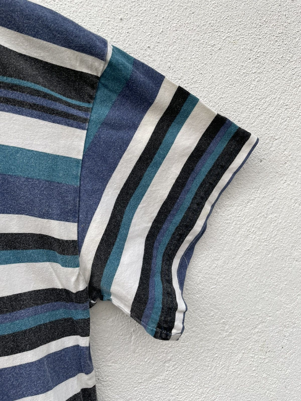 UNIONBAY Vintage Union Bay Striped T Shirt Made Usa Size US XL / EU 56 / 4 - 6 Thumbnail