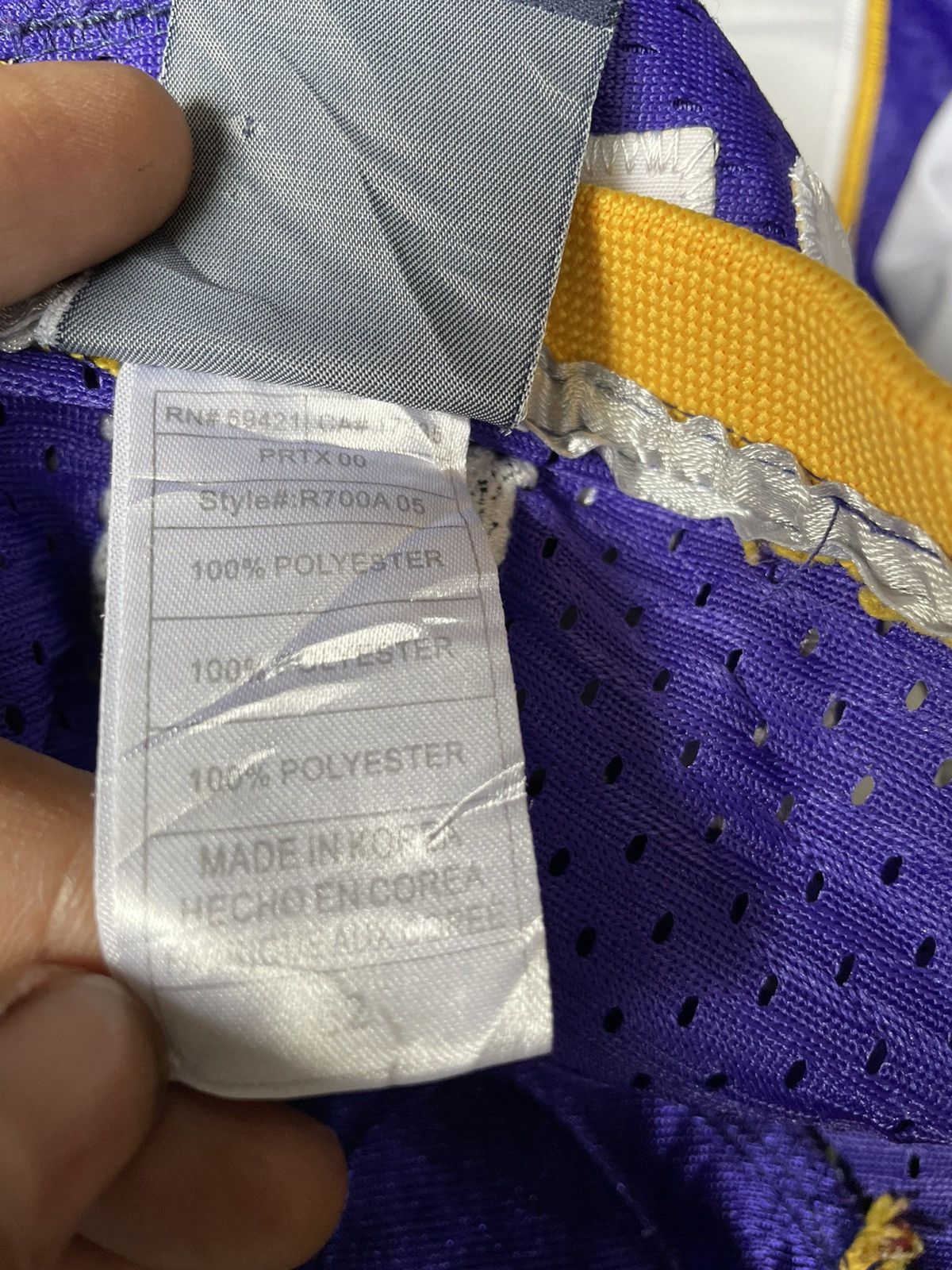NFL × Reebok × Vintage Vintage Viking NFL # 28 peterson Jersey Size US L / EU 52-54 / 3 - 10 Thumbnail