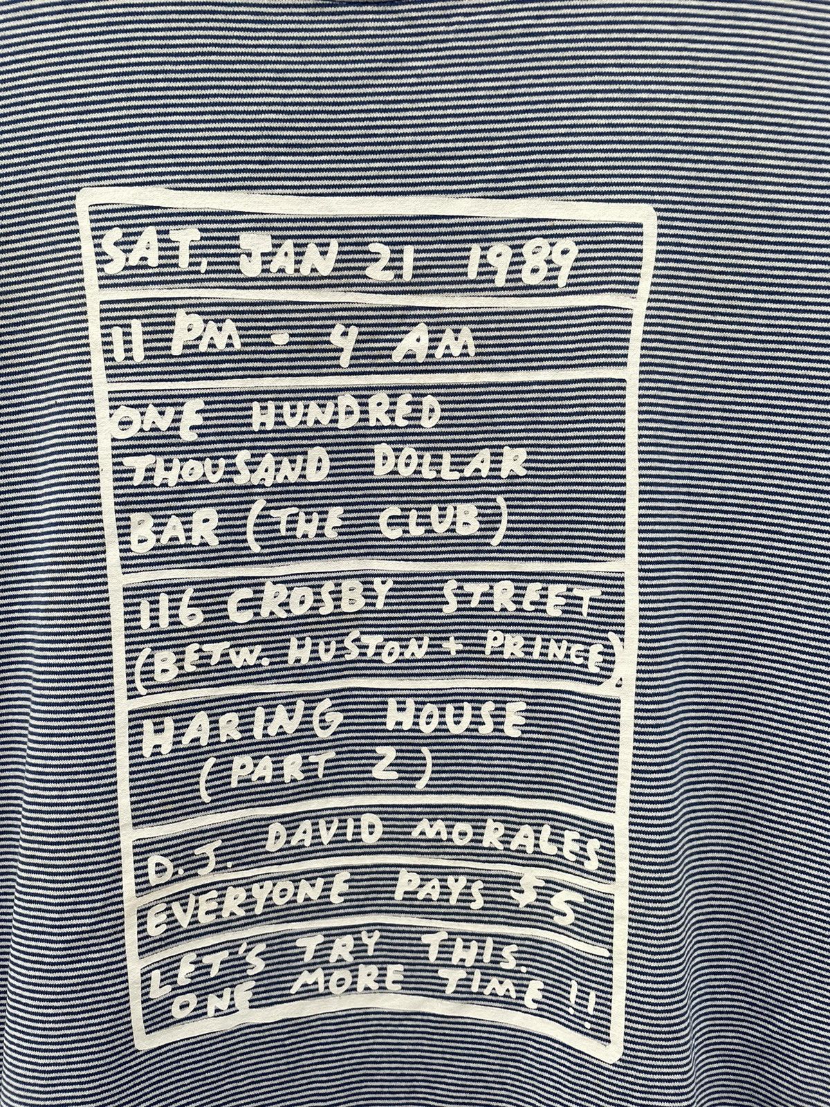 Keith Haring × Uniqlo Uniqlo Keith Haring Striped tee Size US M / EU 48-50 / 2 - 4 Thumbnail