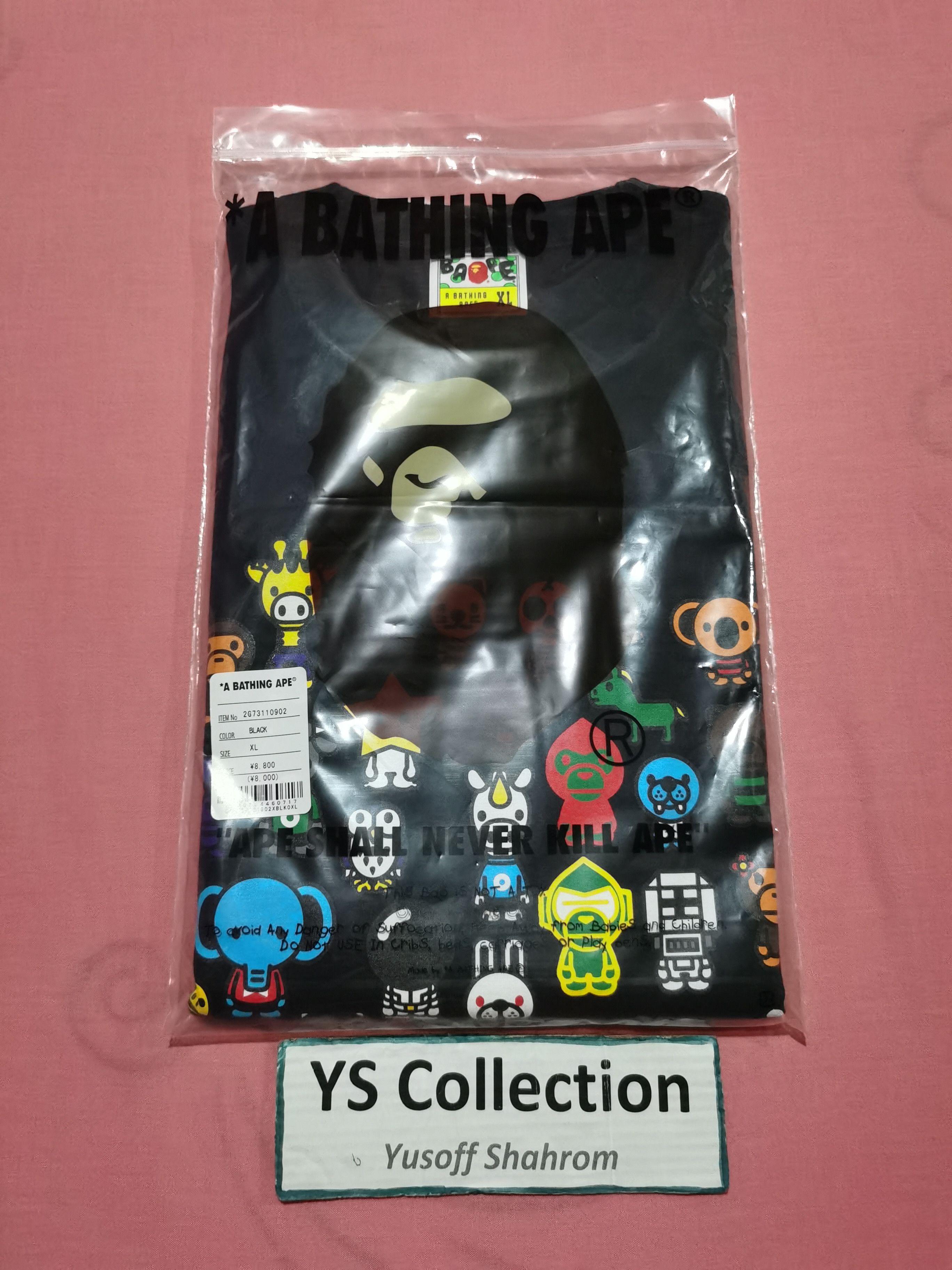 Bape × Kid Cudi Bape x Kid Cudi Milo Friends Tee Size US XL / EU 56 / 4 - 3 Thumbnail