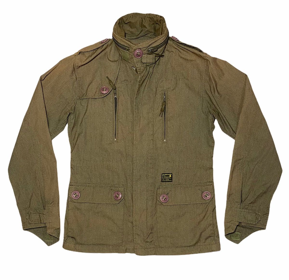 Obey Obey Military Type Jacket on/off Hoodie Size US M / EU 48-50 / 2 - 3 Thumbnail