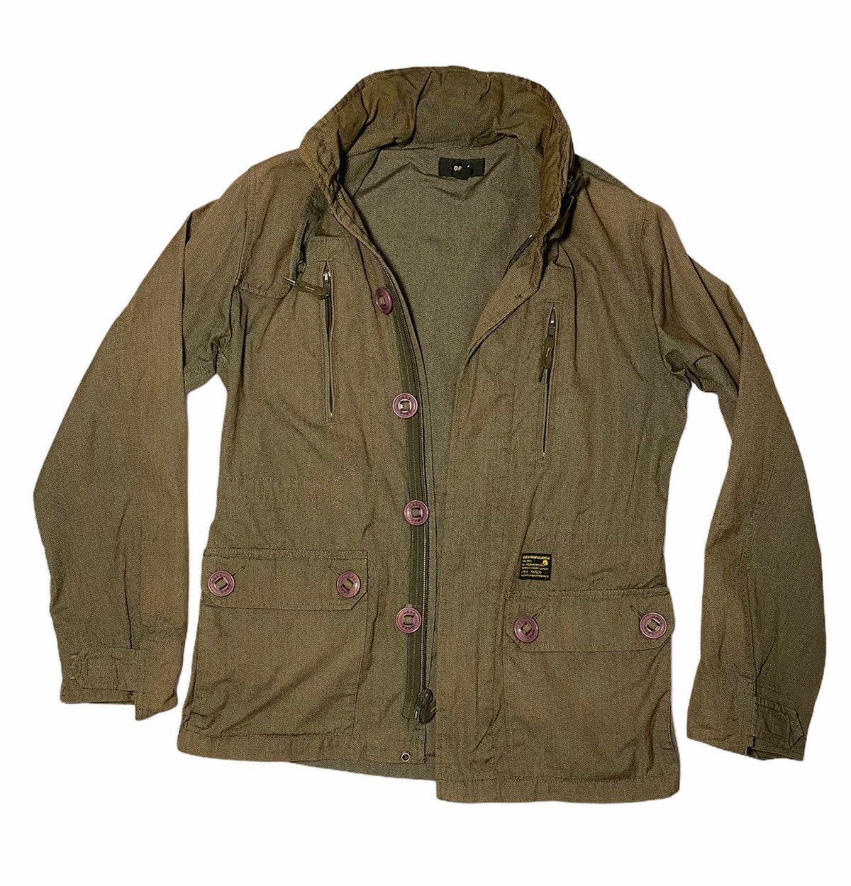 Obey Obey Military Type Jacket on/off Hoodie Size US M / EU 48-50 / 2 - 4 Thumbnail