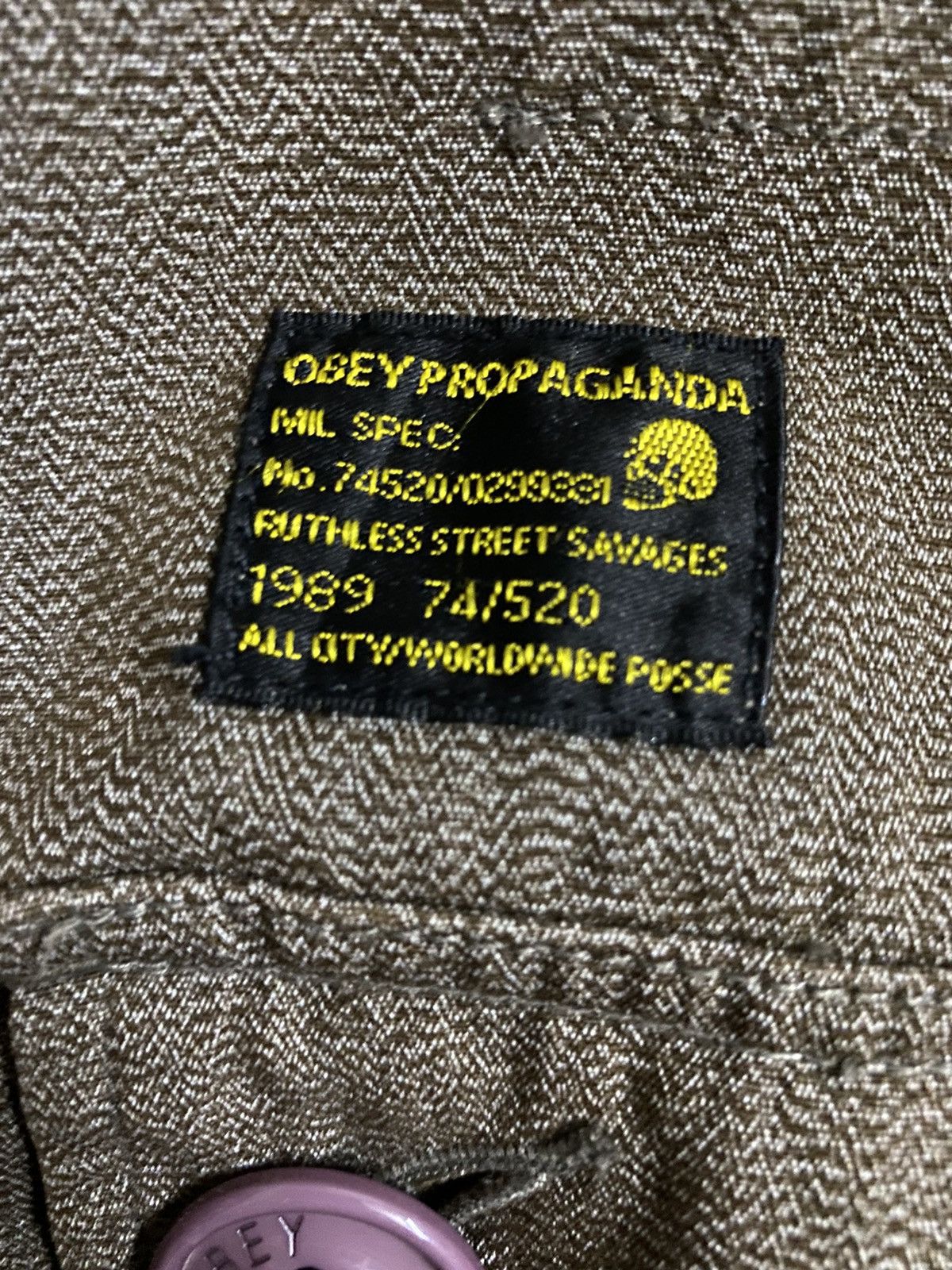 Obey Obey Military Type Jacket on/off Hoodie Size US M / EU 48-50 / 2 - 8 Thumbnail