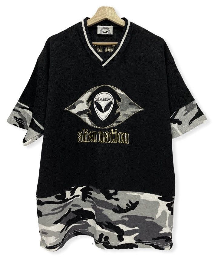 Alien Workshop Vintage ALIEN NATION JAPAN Skateboarding Streetwear Shirt Size US L / EU 52-54 / 3 - 2 Thumbnail