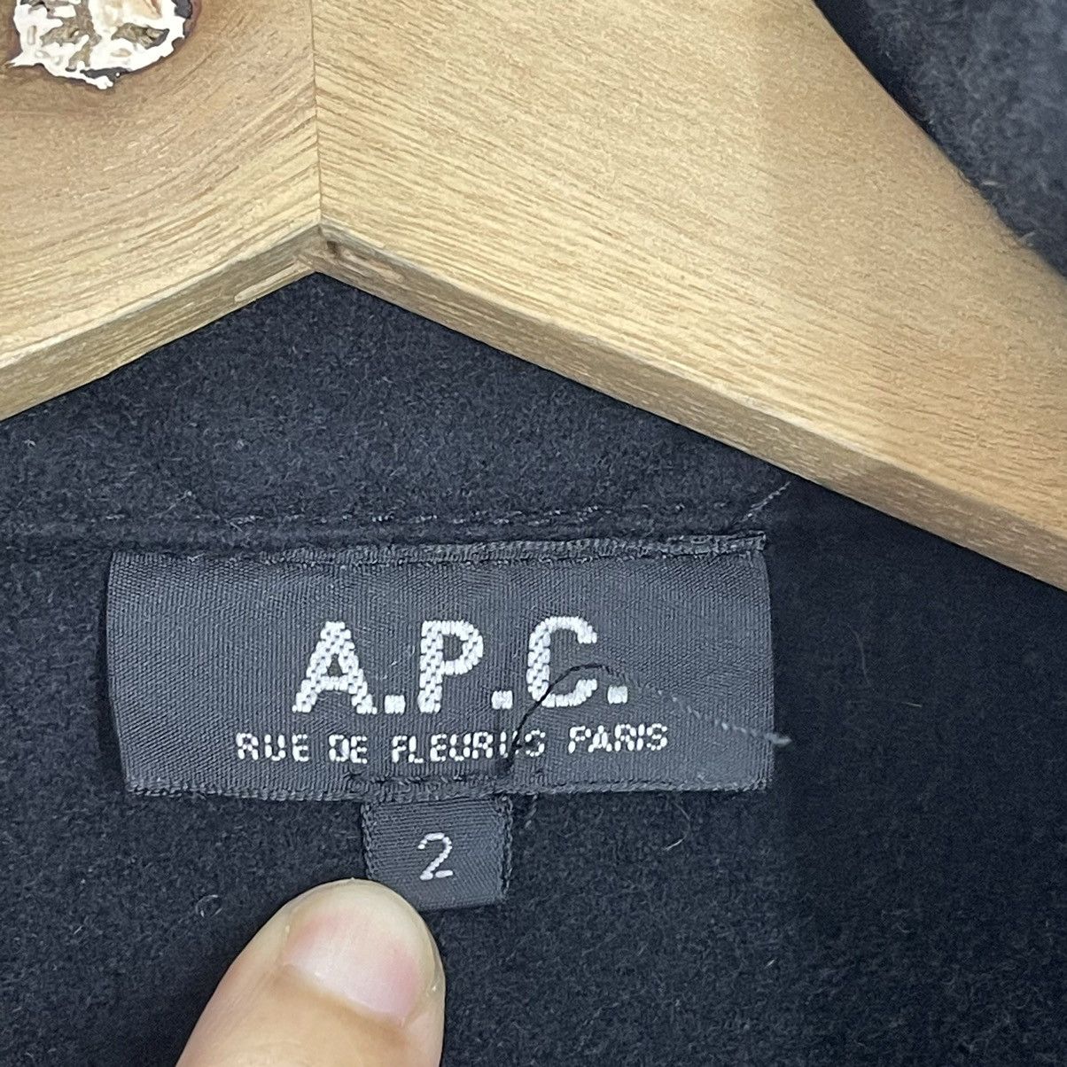 A.P.C. Vintage A.P.C Army Military Zipper Jacket Size XL Size US XL / EU 56 / 4 - 12 Thumbnail