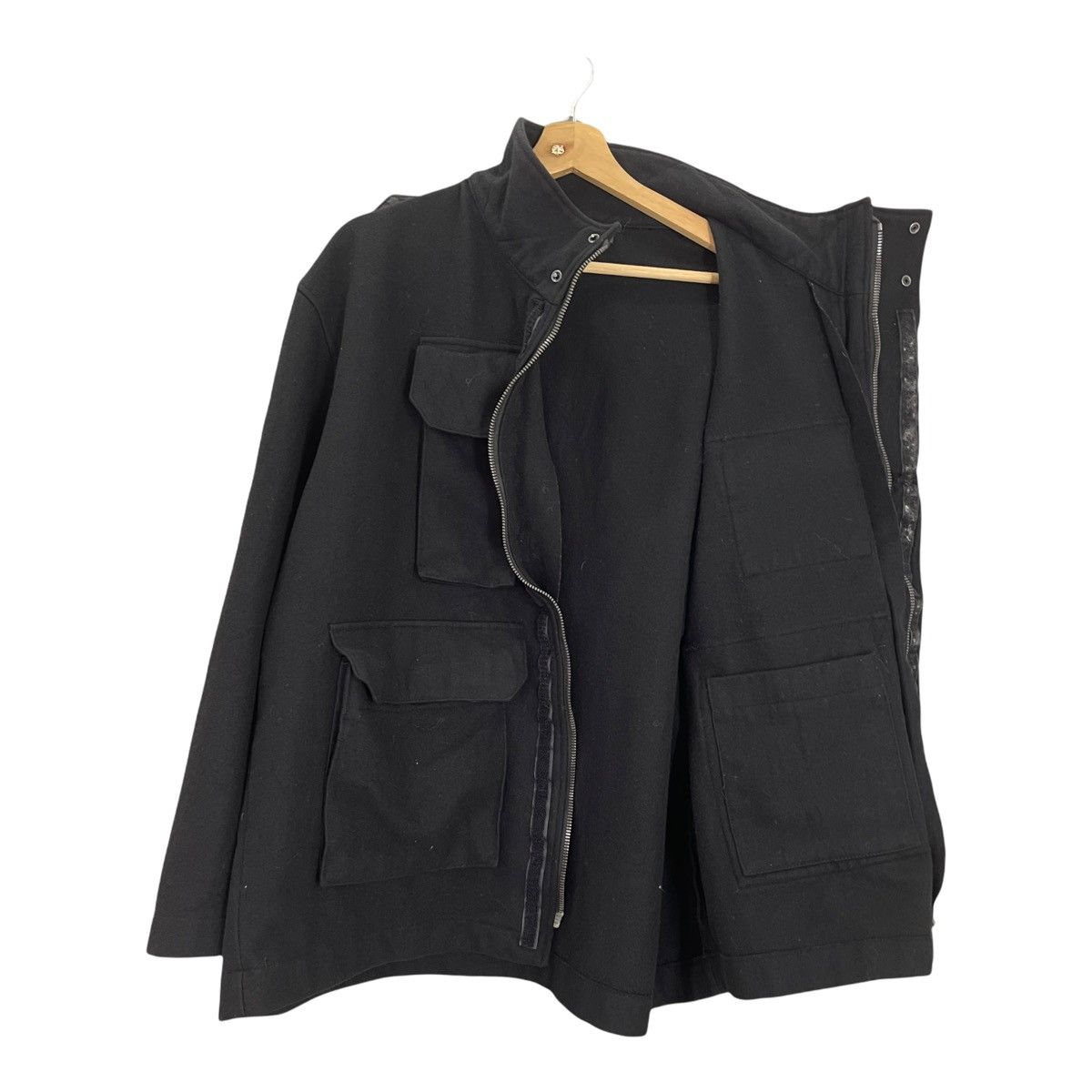 A.P.C. Vintage A.P.C Army Military Zipper Jacket Size XL Size US XL / EU 56 / 4 - 8 Thumbnail