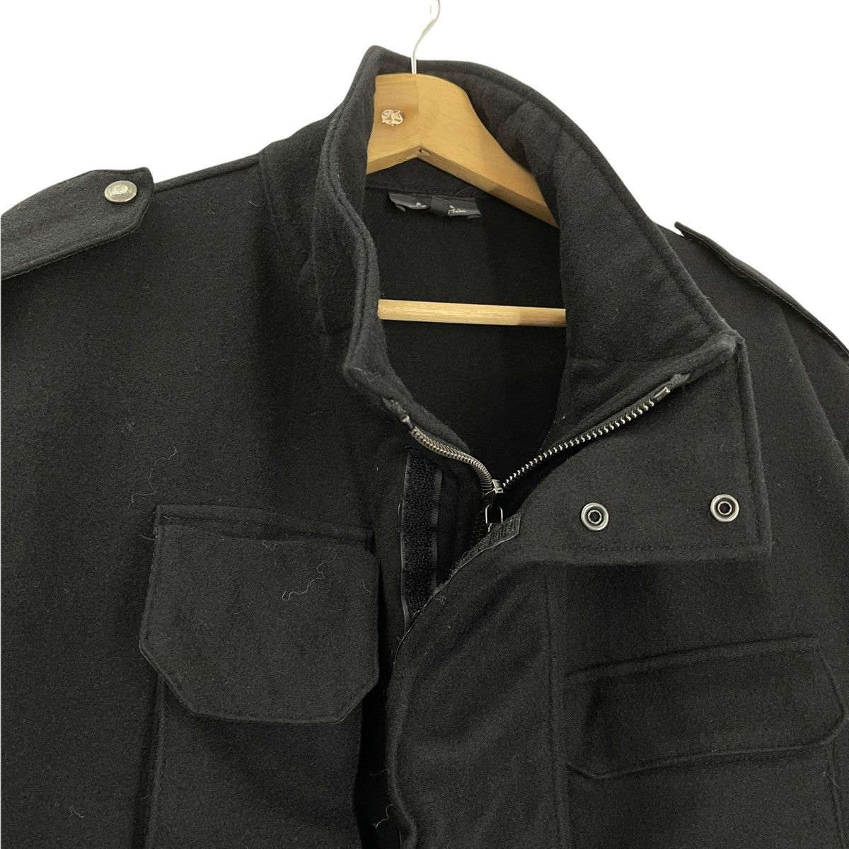 A.P.C. Vintage A.P.C Army Military Zipper Jacket Size XL Size US XL / EU 56 / 4 - 5 Thumbnail