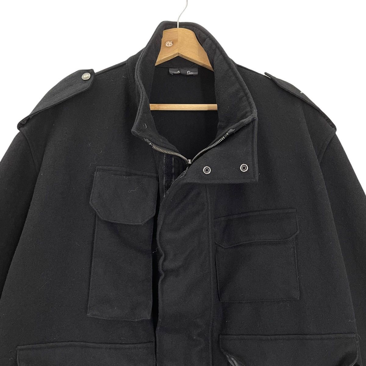 A.P.C. Vintage A.P.C Army Military Zipper Jacket Size XL Size US XL / EU 56 / 4 - 4 Thumbnail