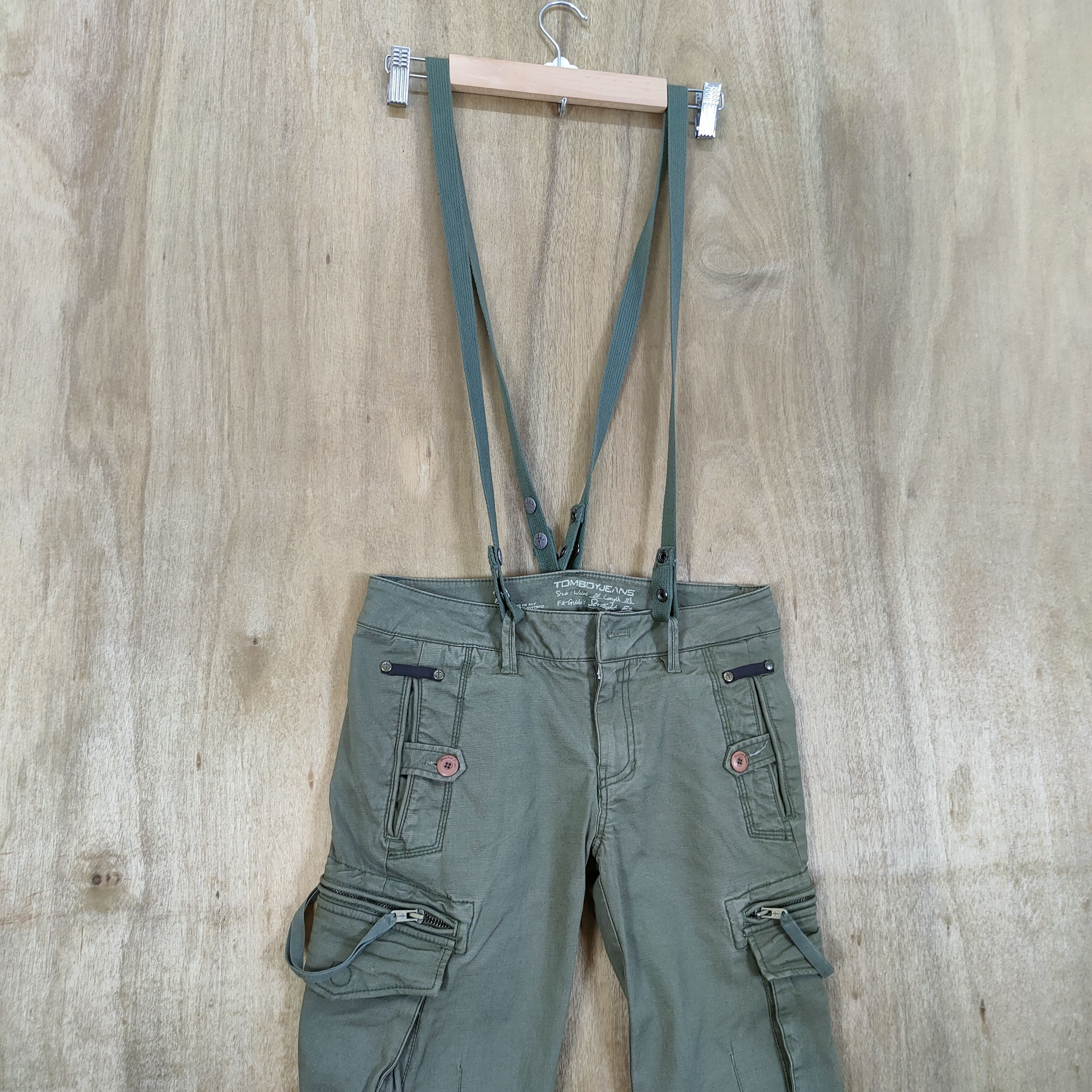 Japanese Brand JAPANESE BRAND SUSPENDER CARGO PANTS Size US 26 / EU 42 - 9 Thumbnail