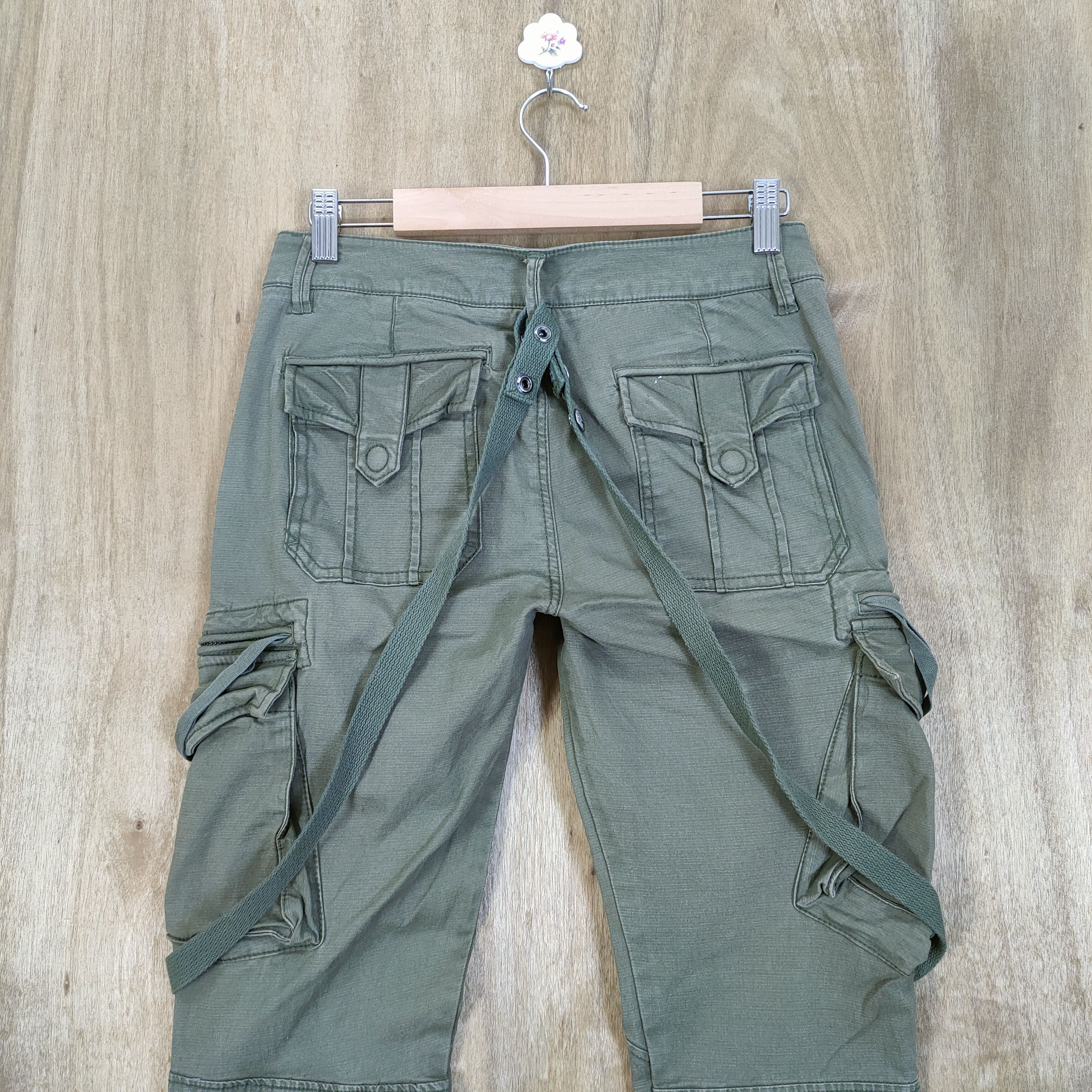 Japanese Brand JAPANESE BRAND SUSPENDER CARGO PANTS Size US 26 / EU 42 - 5 Thumbnail