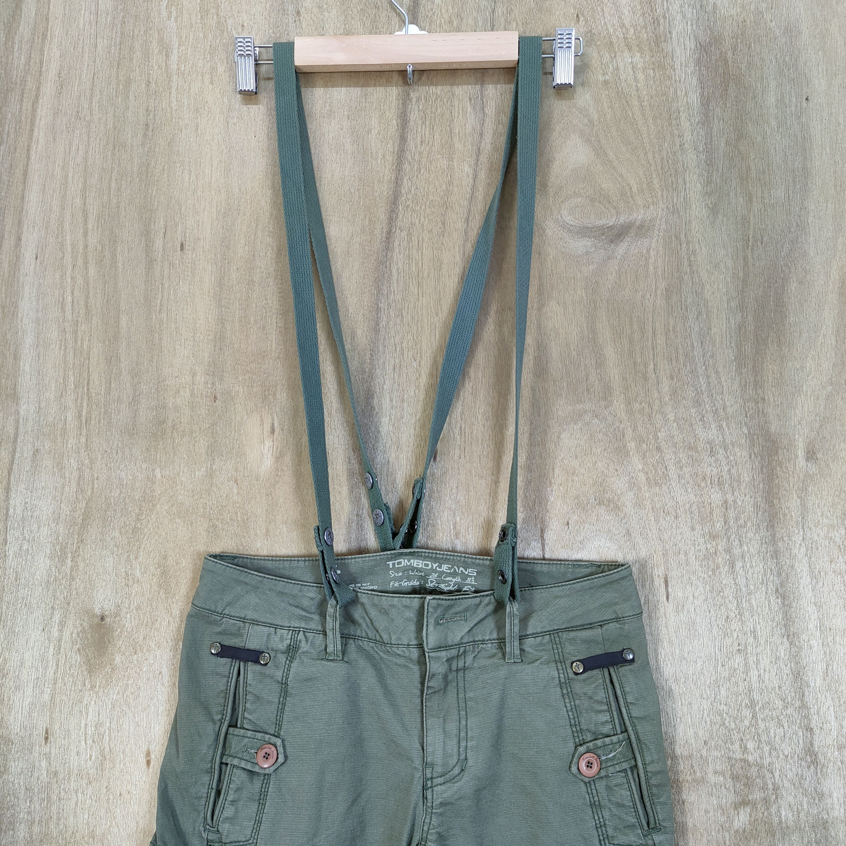 Japanese Brand JAPANESE BRAND SUSPENDER CARGO PANTS Size US 26 / EU 42 - 8 Thumbnail